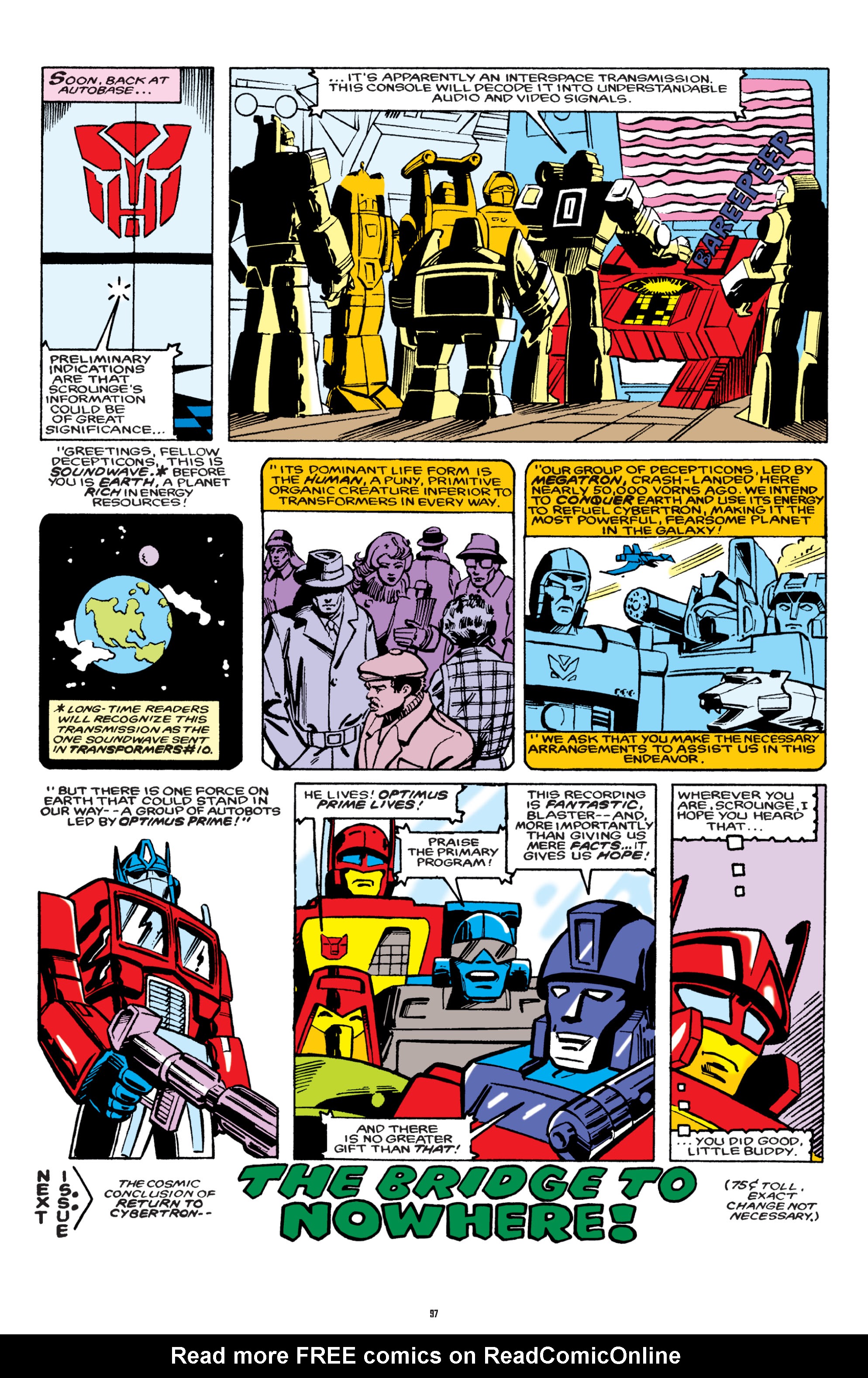 Read online The Transformers Classics comic -  Issue # TPB 2 - 98
