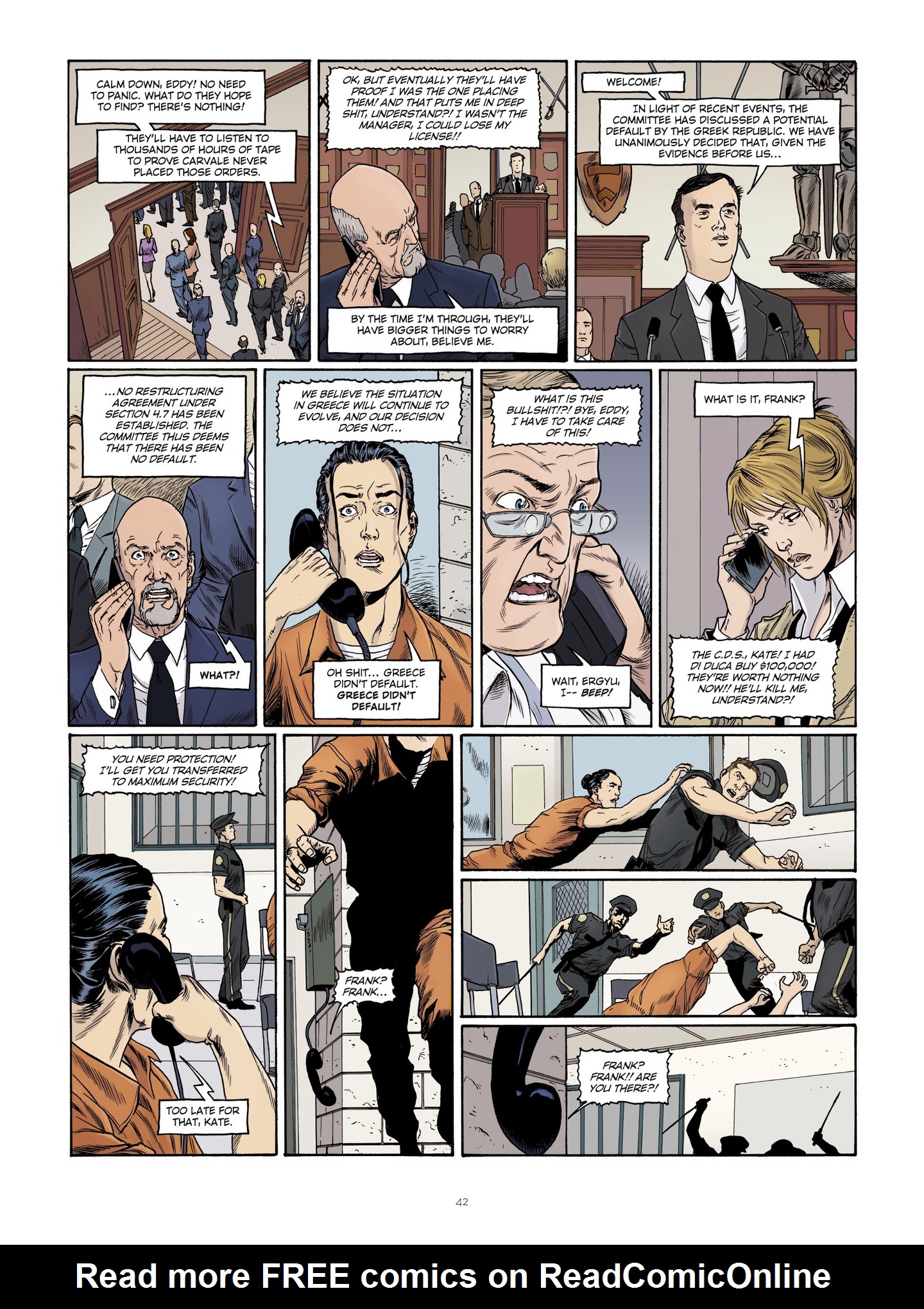 Read online Hedge Fund comic -  Issue #3 - 43