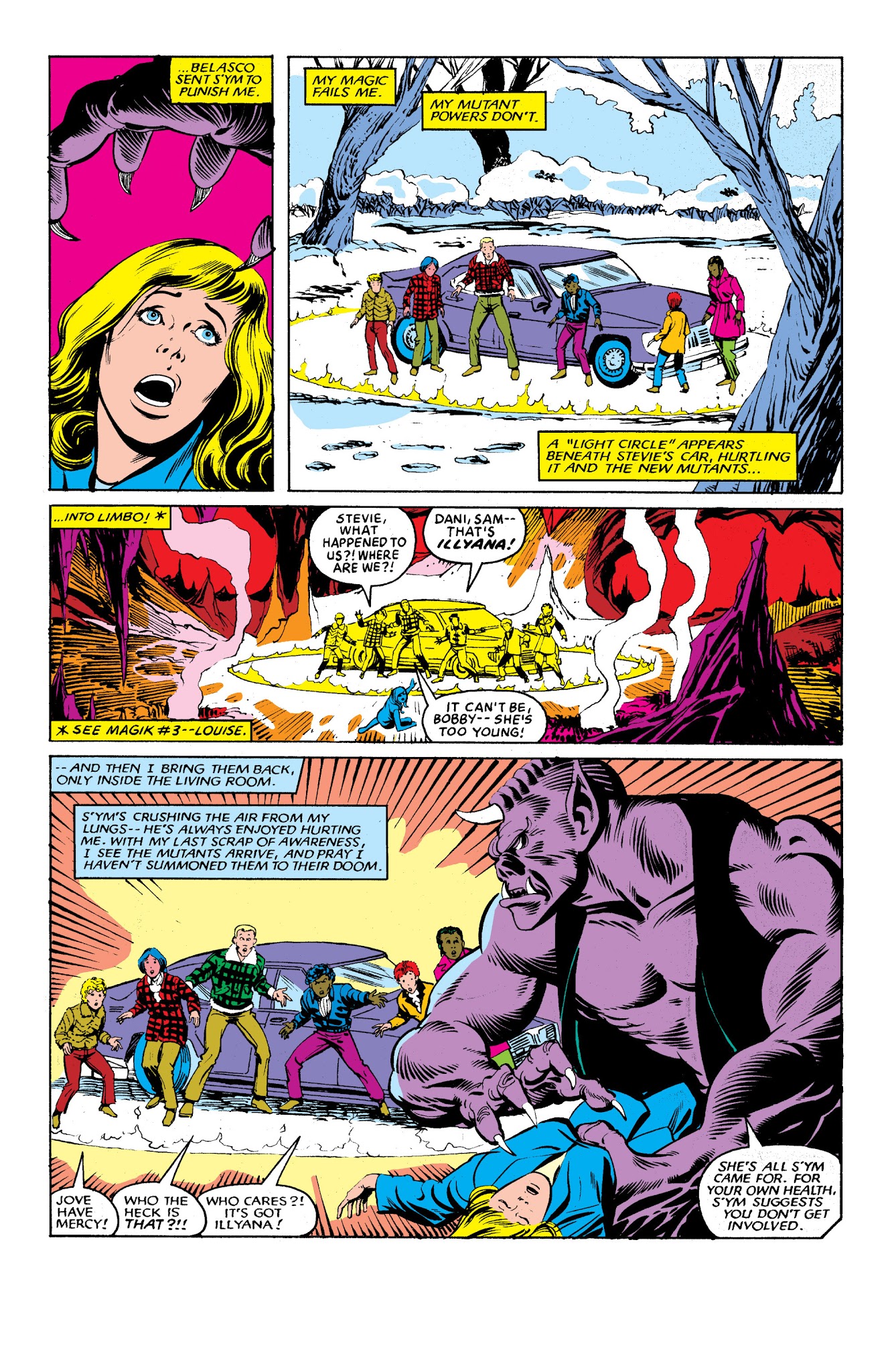 Read online New Mutants Classic comic -  Issue # TPB 2 - 151