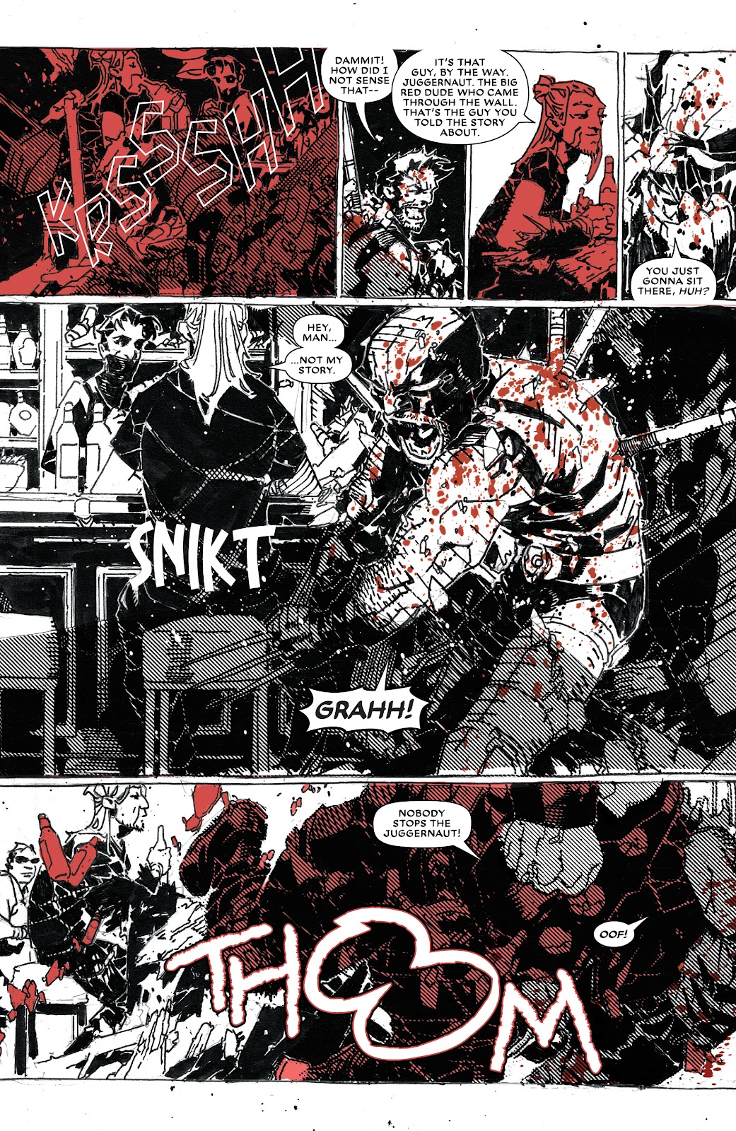 Wolverine: Black, White & Blood issue 3 - Page 16