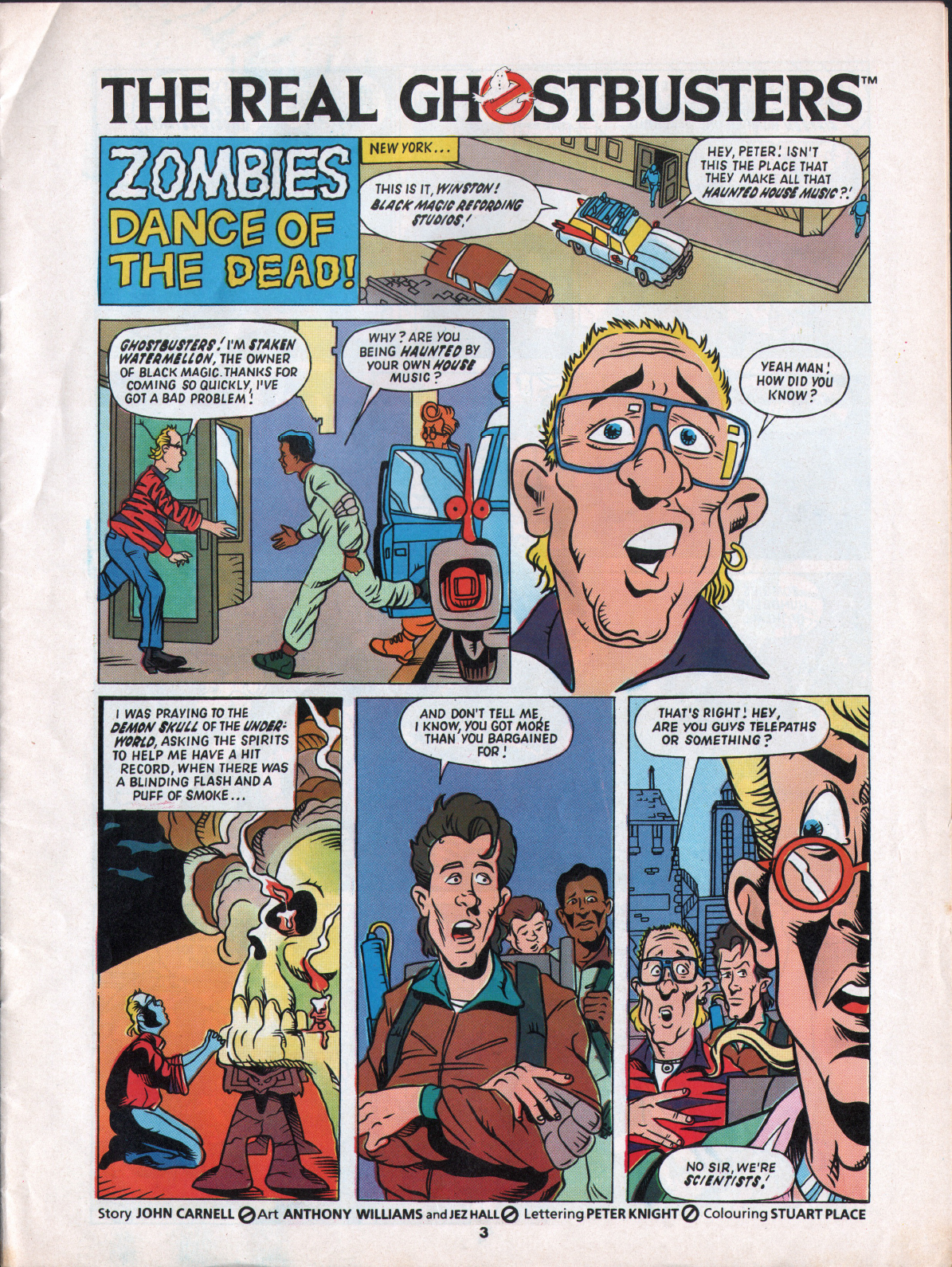 Read online The Real Ghostbusters comic -  Issue #54 - 3