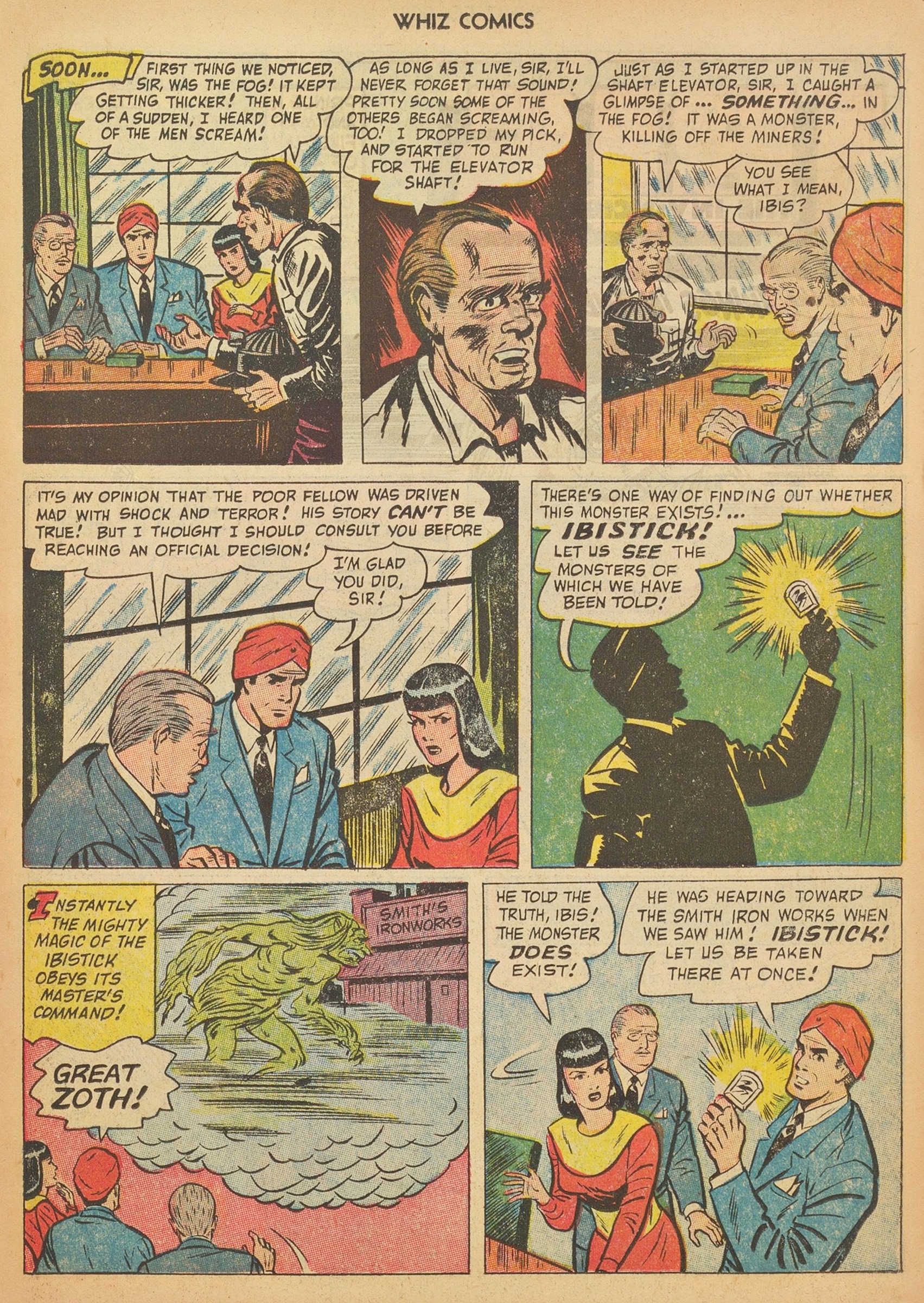 Read online WHIZ Comics comic -  Issue #153 - 11