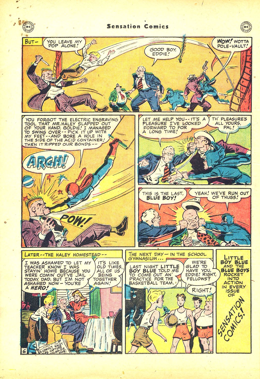 Read online Sensation (Mystery) Comics comic -  Issue #81 - 22