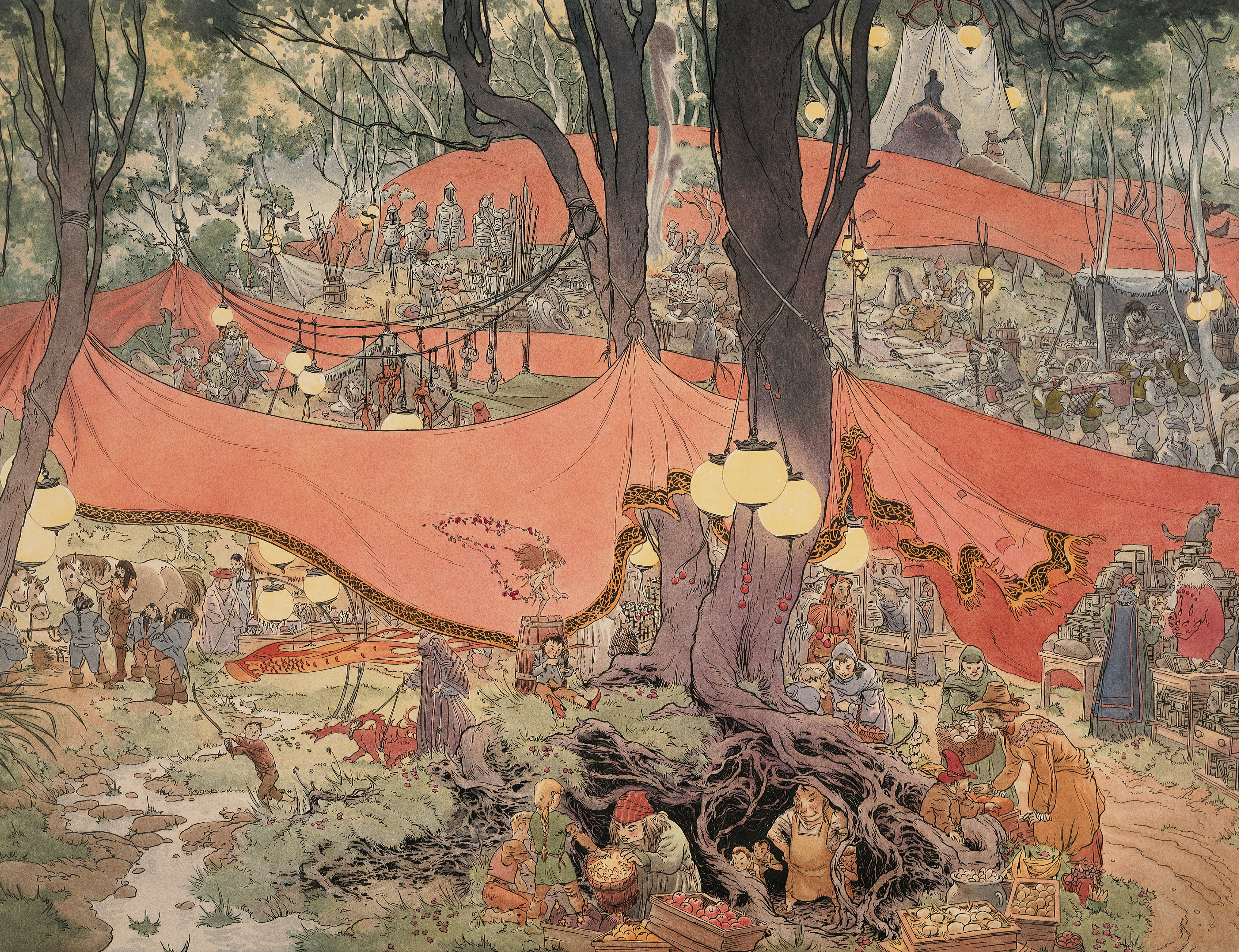 Read online Neil Gaiman and Charles Vess' Stardust comic -  Issue #1 - 17