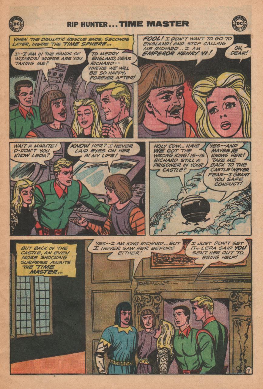 Read online Rip Hunter...Time Master comic -  Issue #22 - 9