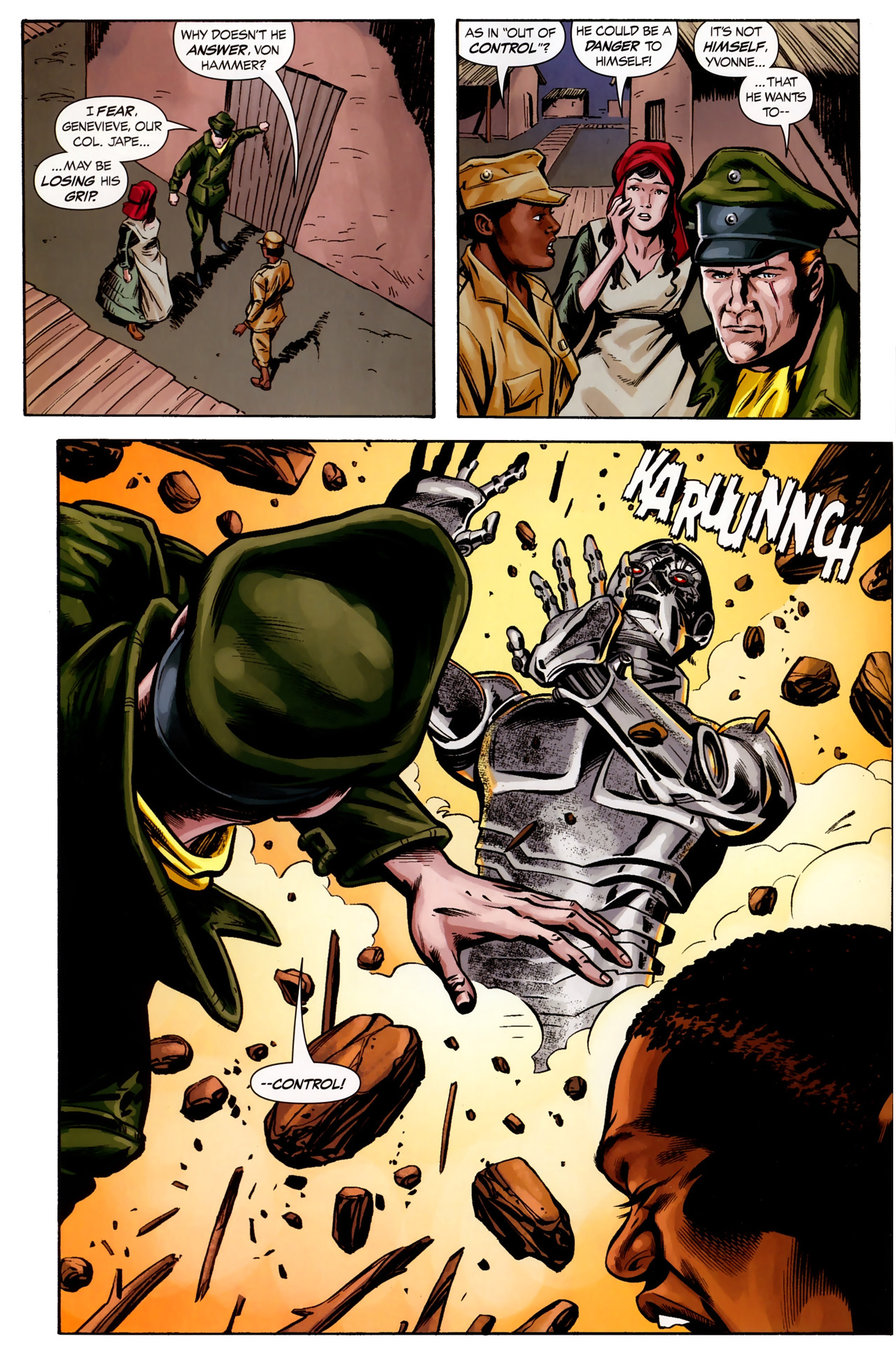 Read online The War That Time Forgot comic -  Issue #8 - 16