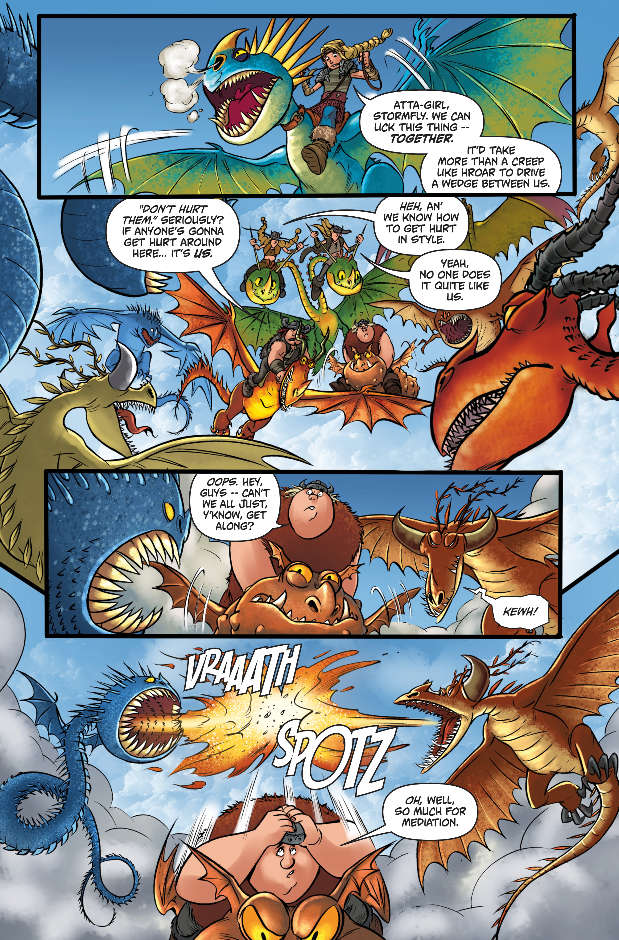 Read online DreamWorks Dragons: Riders of Berk comic -  Issue # _TPB - 100