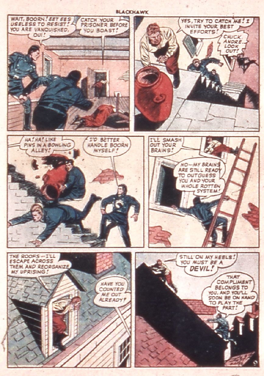 Read online Blackhawk (1957) comic -  Issue #23 - 11