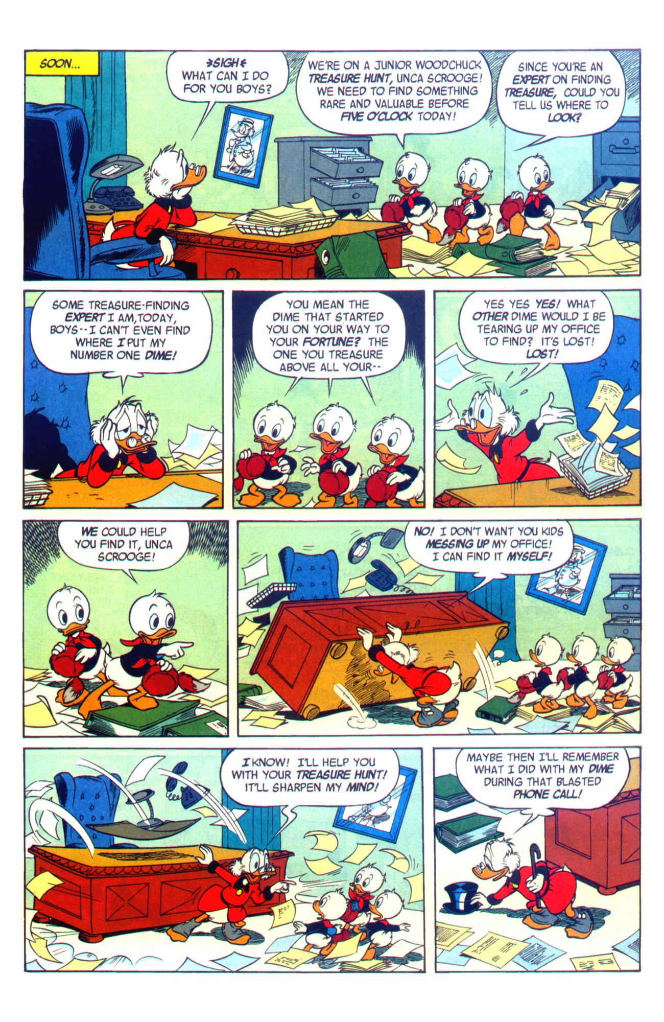 Read online Walt Disney's Junior Woodchucks Limited Series comic -  Issue #1 - 19