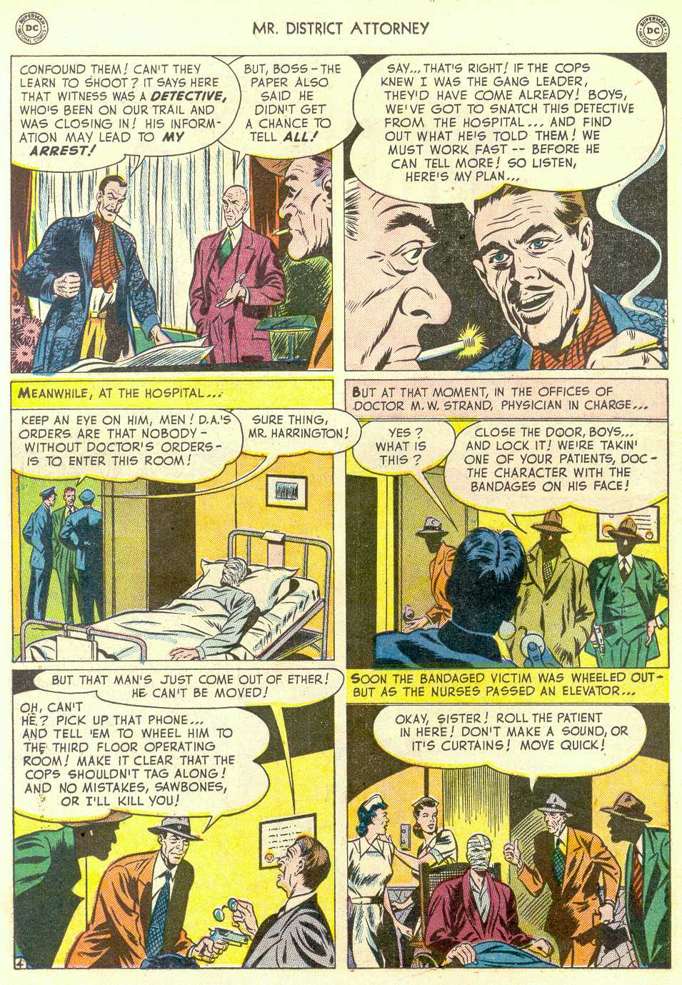 Read online Mr. District Attorney comic -  Issue #16 - 18