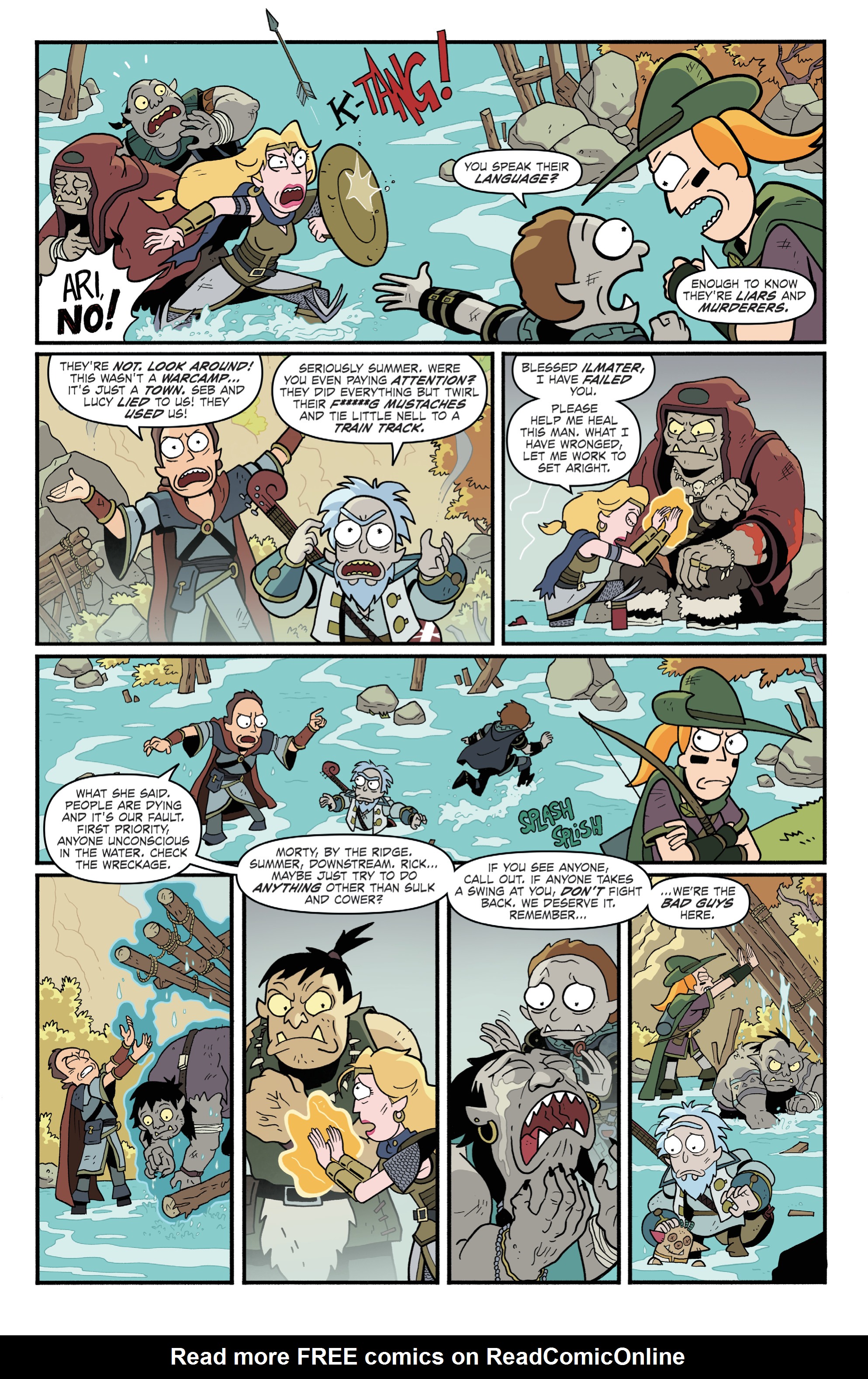 Read online Rick and Morty vs Dungeons & Dragons comic -  Issue # _TPB - 82