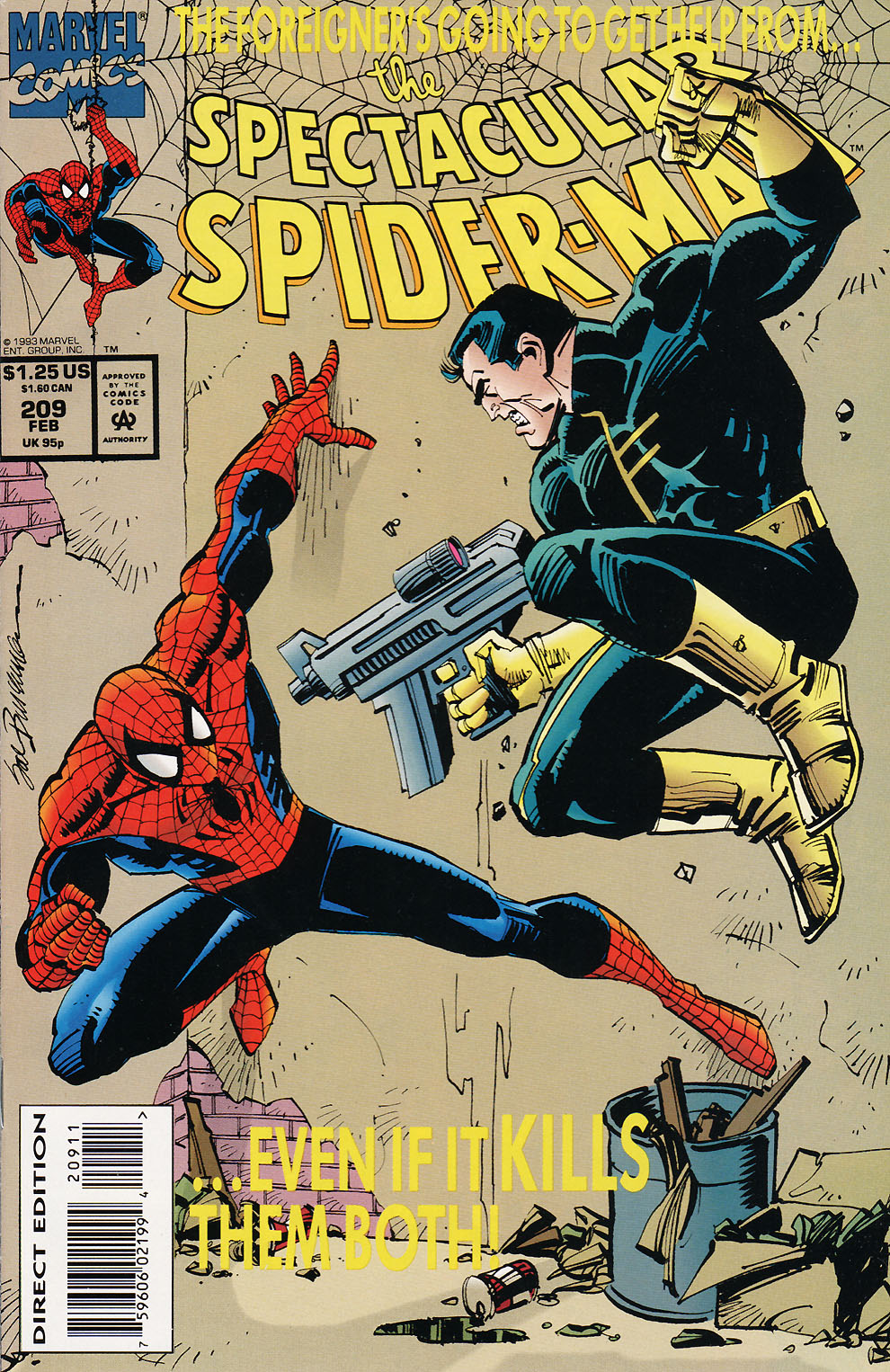 Read online The Spectacular Spider-Man (1976) comic -  Issue #209 - 1