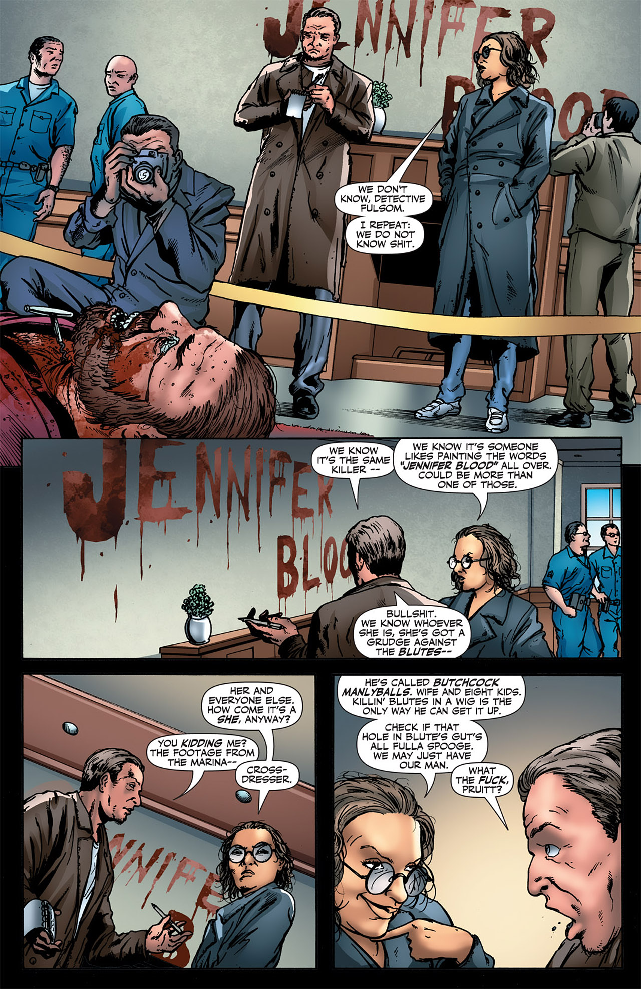 Read online Jennifer Blood comic -  Issue #7 - 13