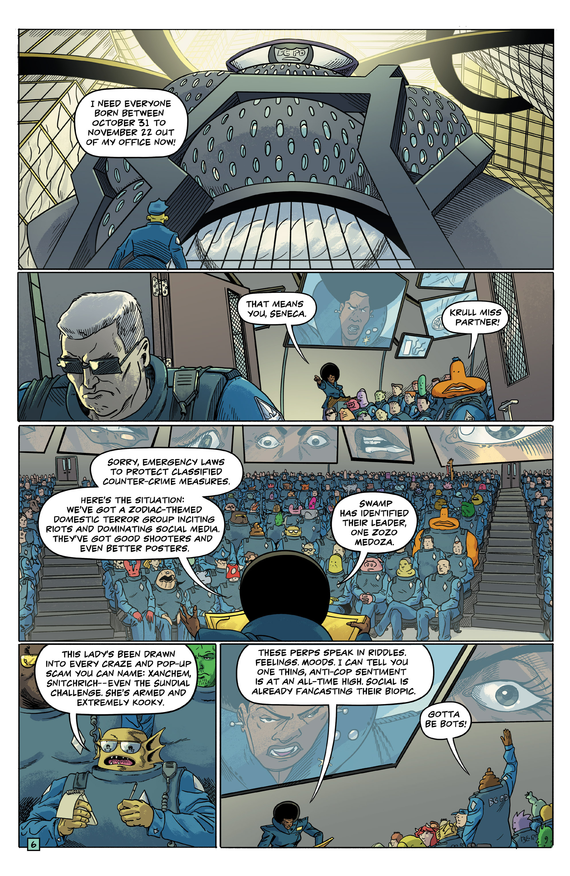 Read online Justice Warriors comic -  Issue #4 - 8