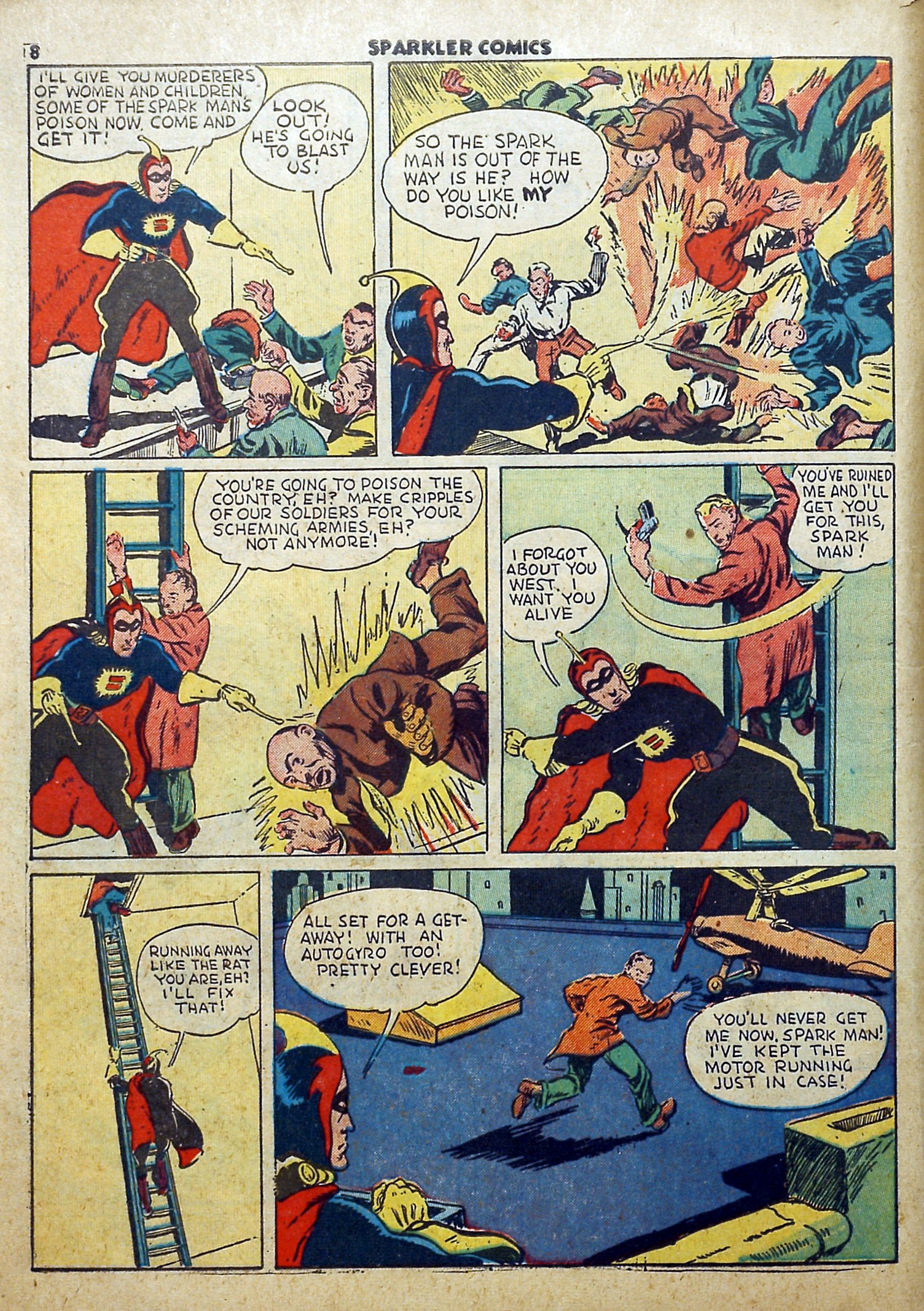 Read online Sparkler Comics comic -  Issue #2 - 10