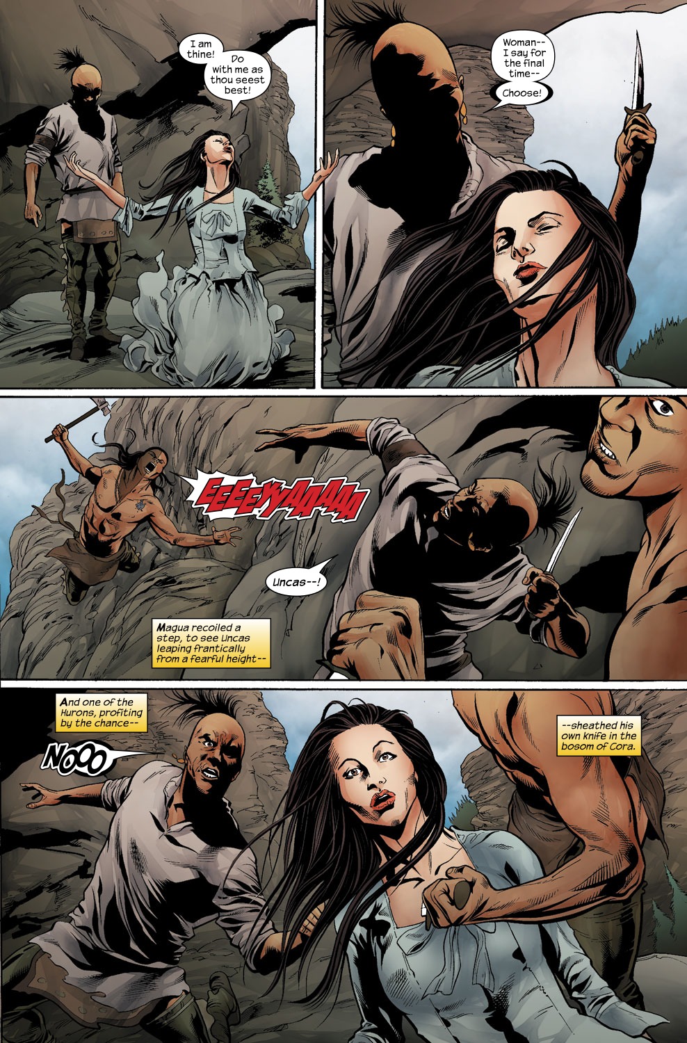 Read online The Last of the Mohicans comic -  Issue #6 - 17