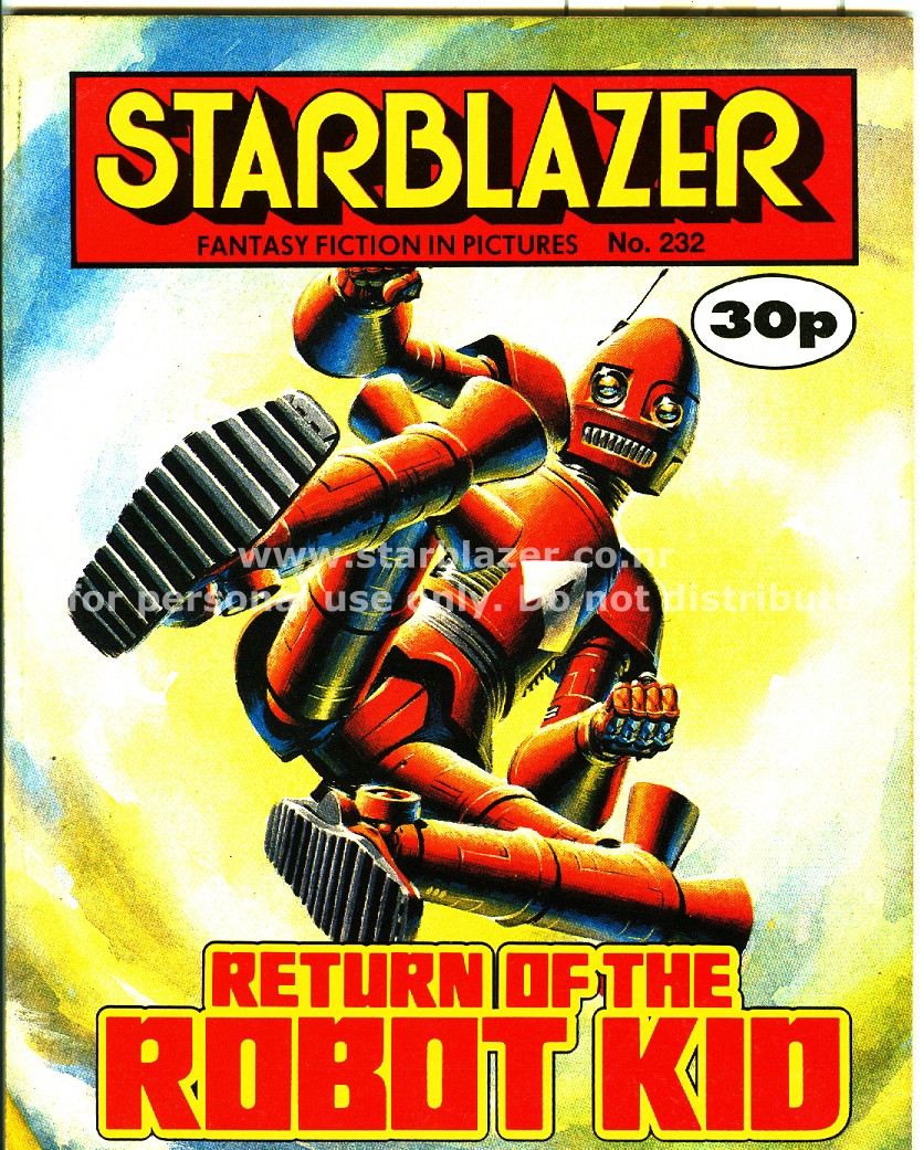 Read online Starblazer comic -  Issue #232 - 2