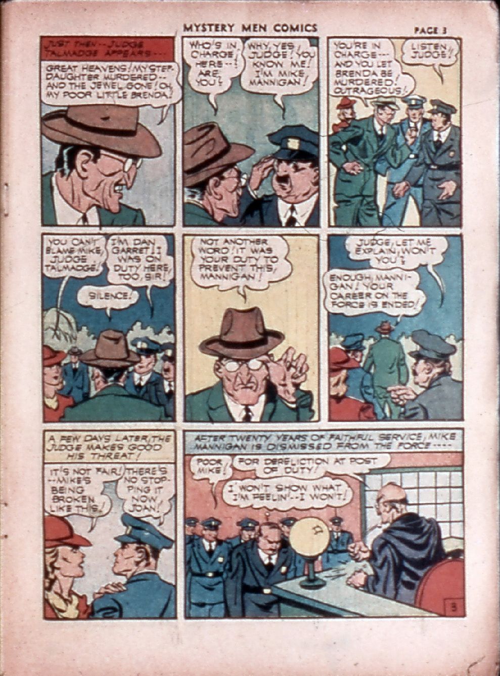 Read online Mystery Men Comics comic -  Issue #28 - 5