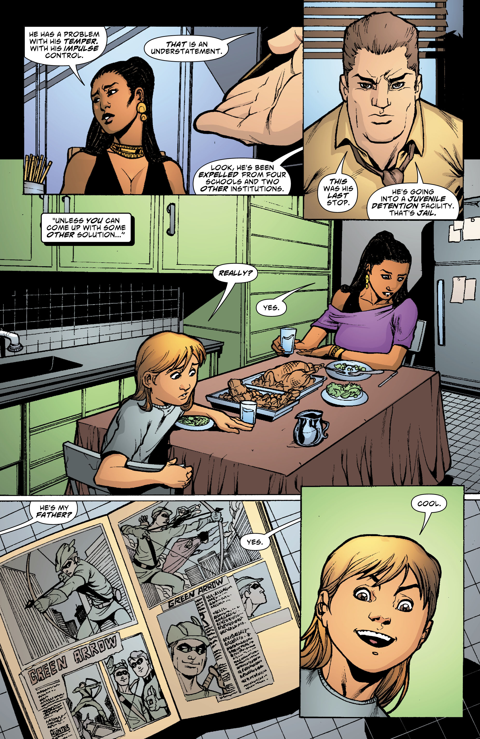Read online Green Arrow/Black Canary comic -  Issue #5 - 14