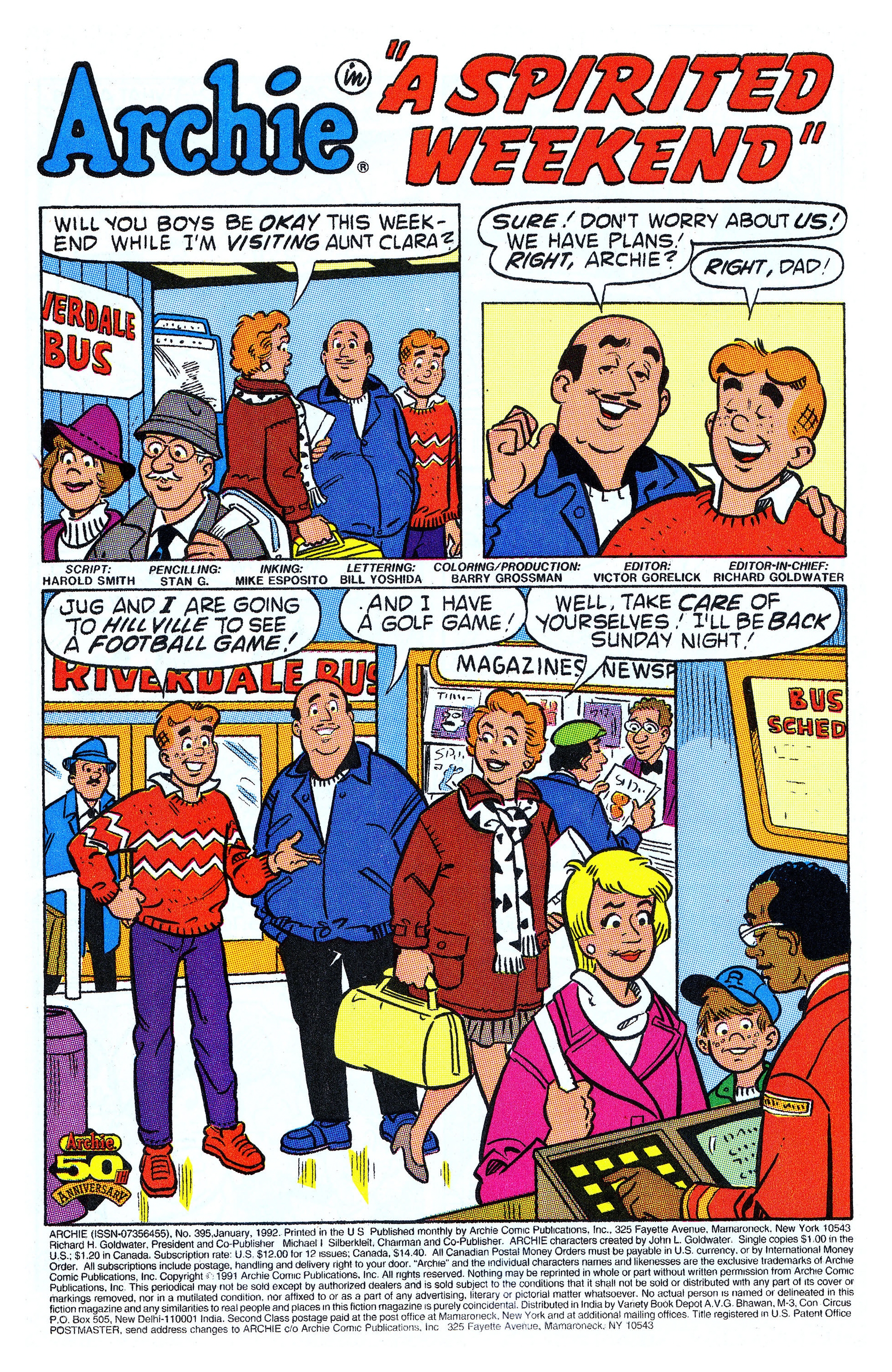 Read online Archie (1960) comic -  Issue #395 - 2