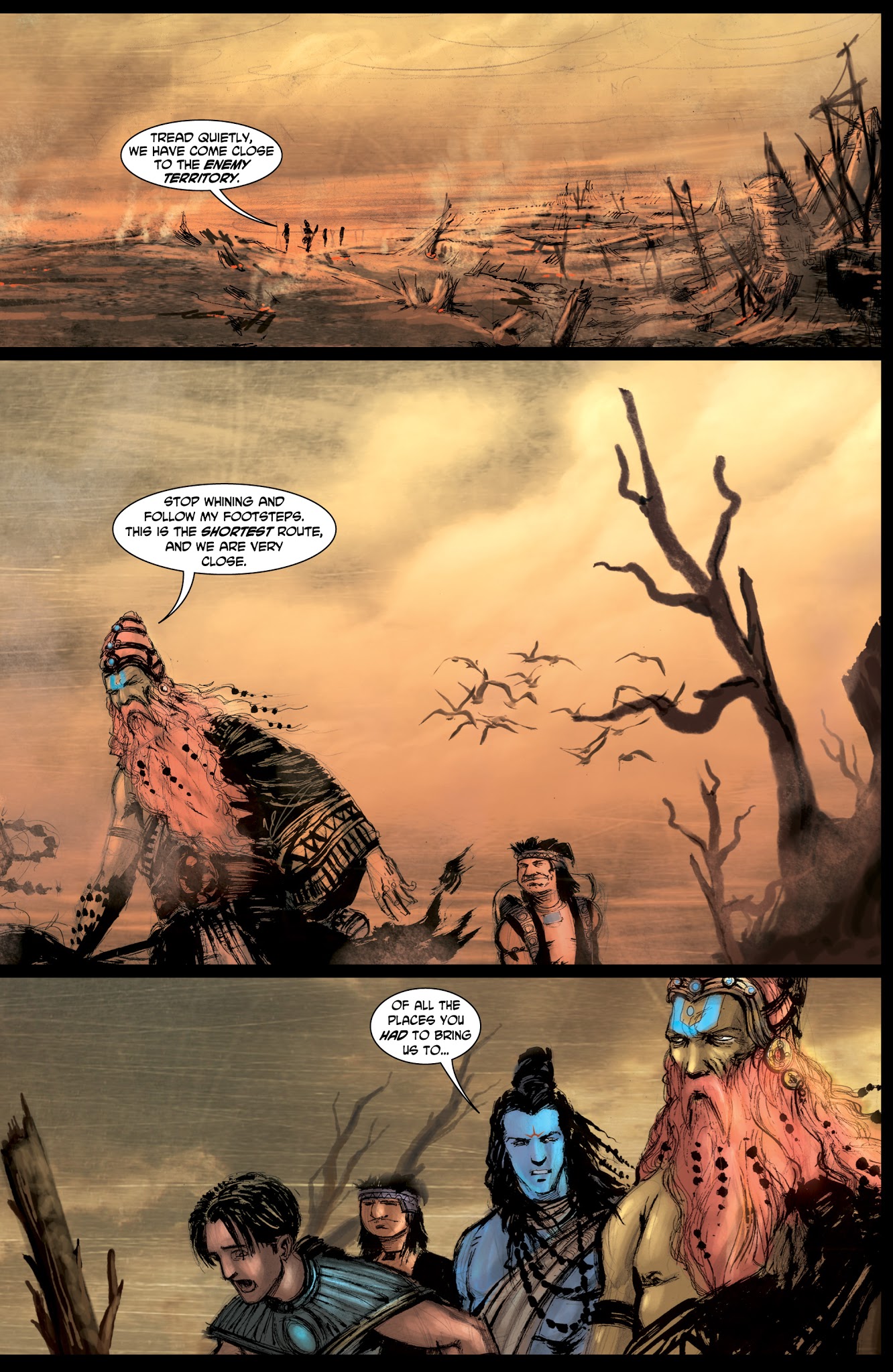 Read online Ramayan 3392 A.D. comic -  Issue #4 - 5