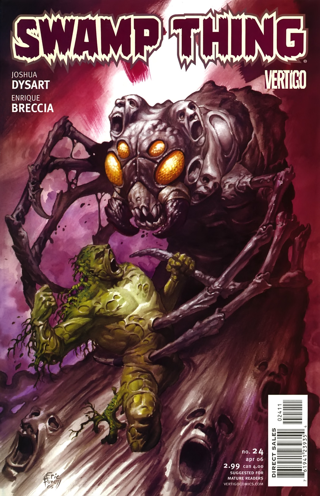 Read online Swamp Thing (2004) comic - Issue #24.