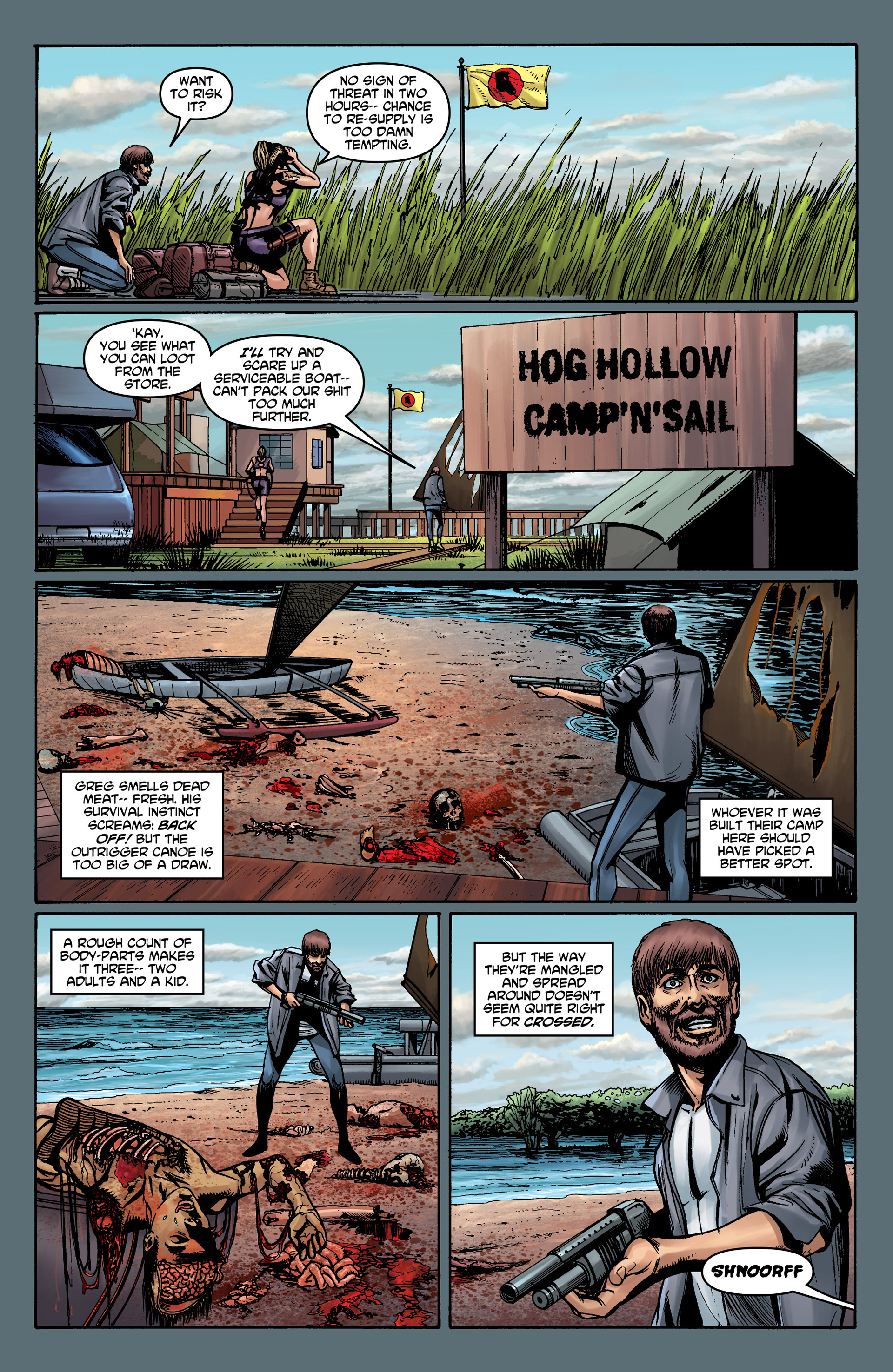 Read online Crossed: Badlands comic -  Issue #6 - 9