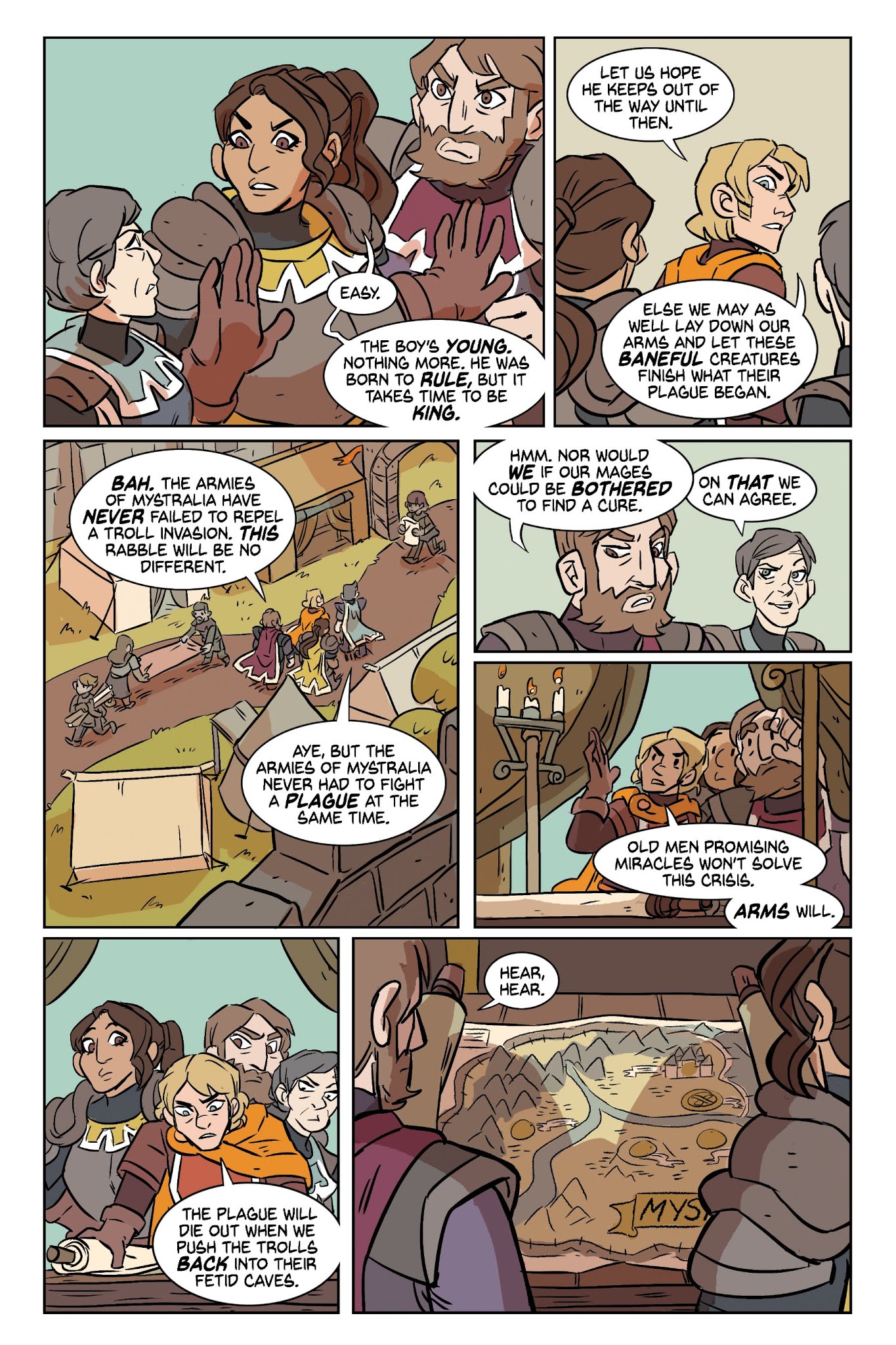 Read online Mages of Mystralia comic -  Issue # TPB - 9