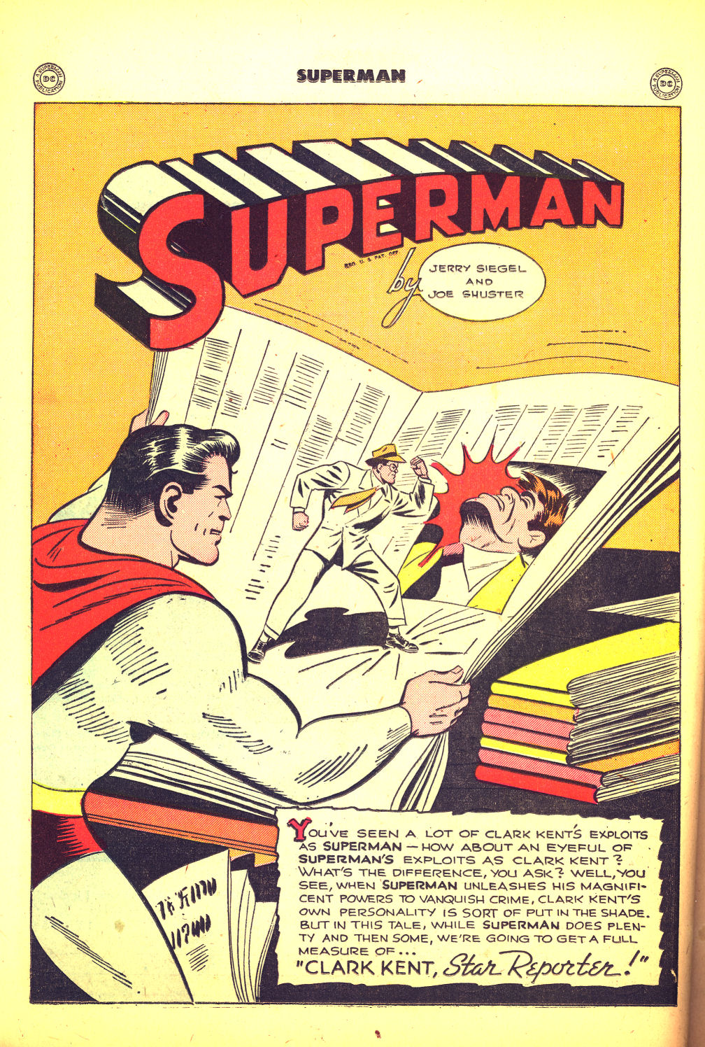 Read online Superman (1939) comic -  Issue #36 - 38