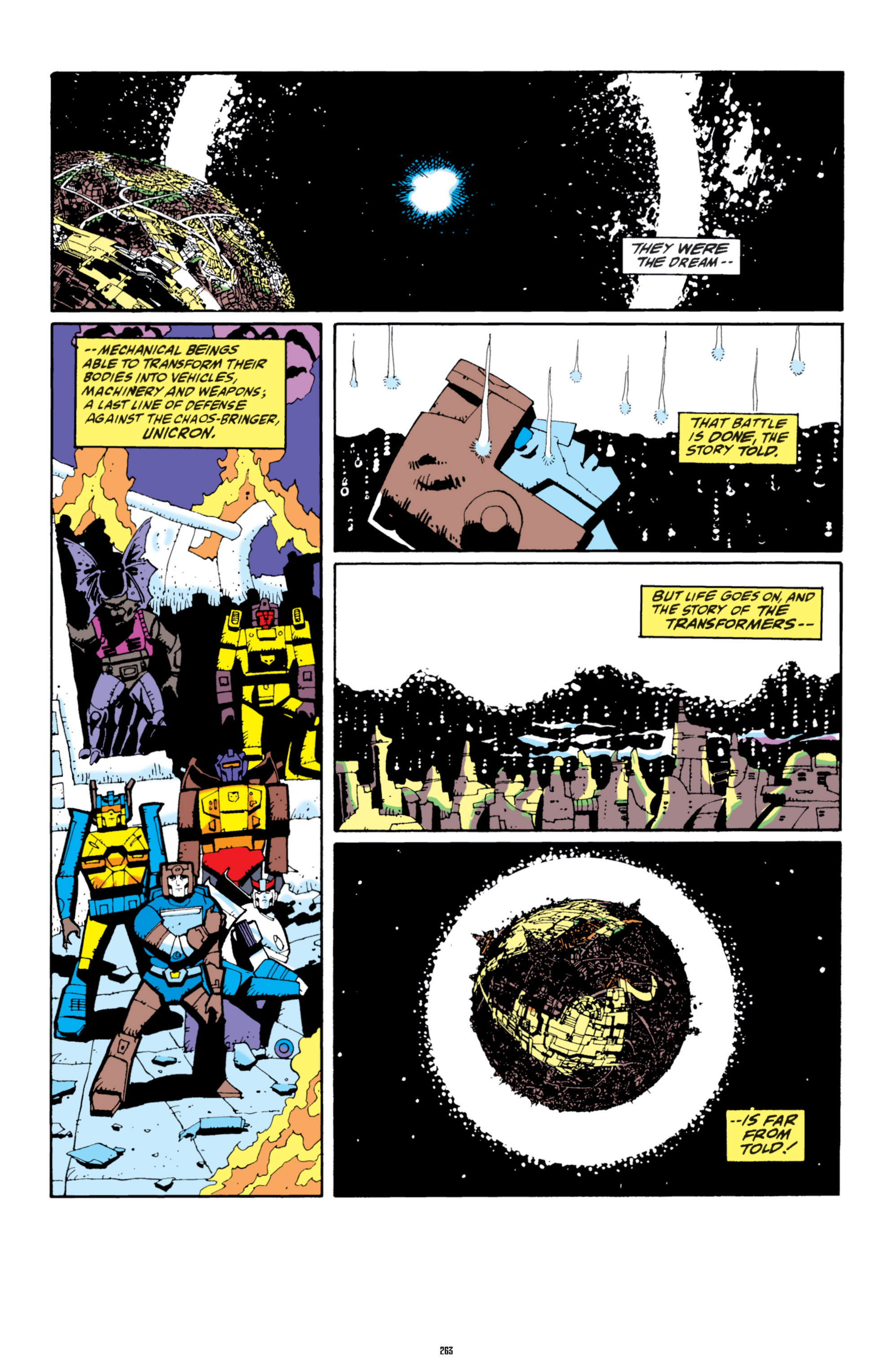 Read online The Transformers Classics comic -  Issue # TPB 6 - 260