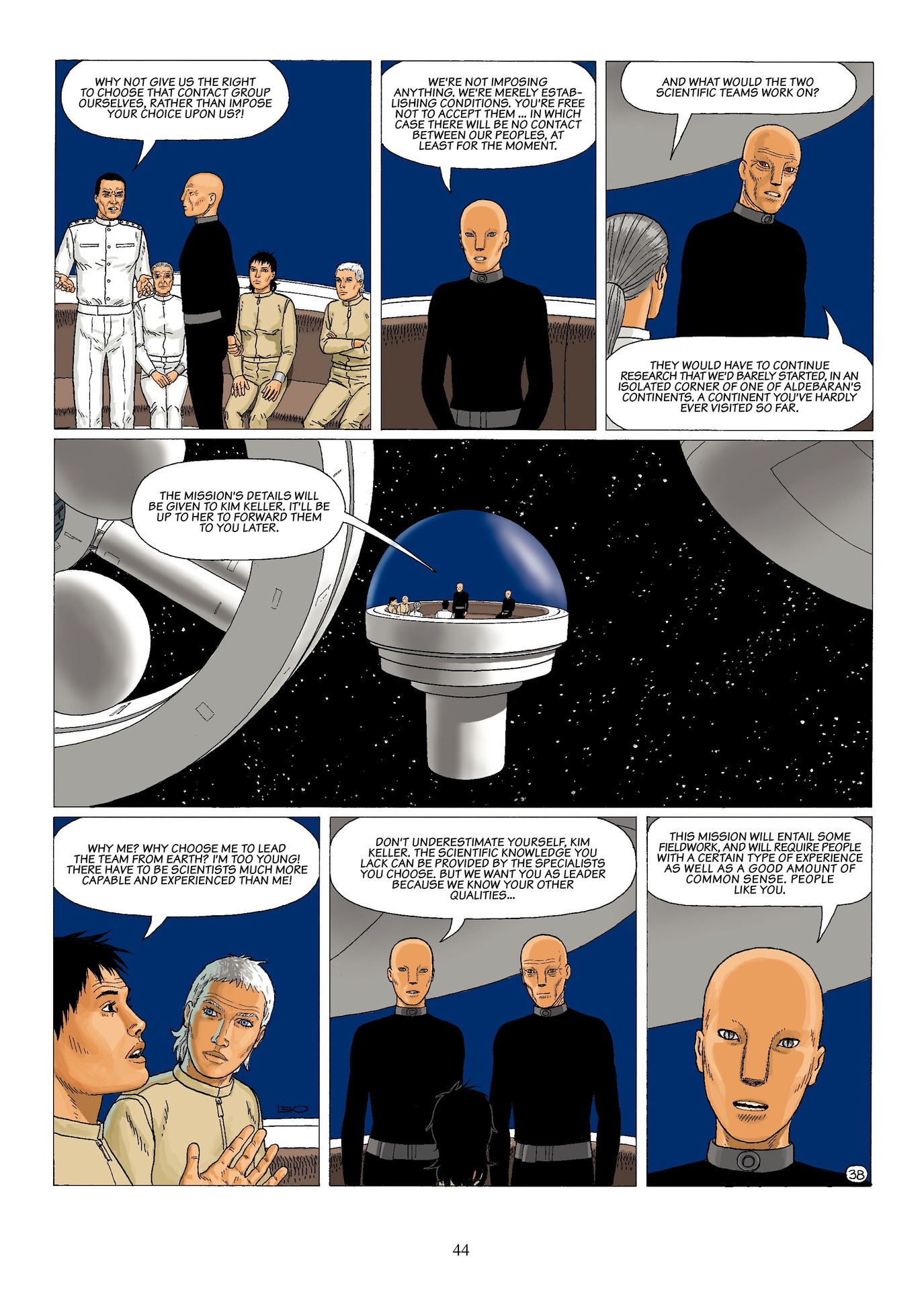 Read online Antares comic -  Issue #6 - 46