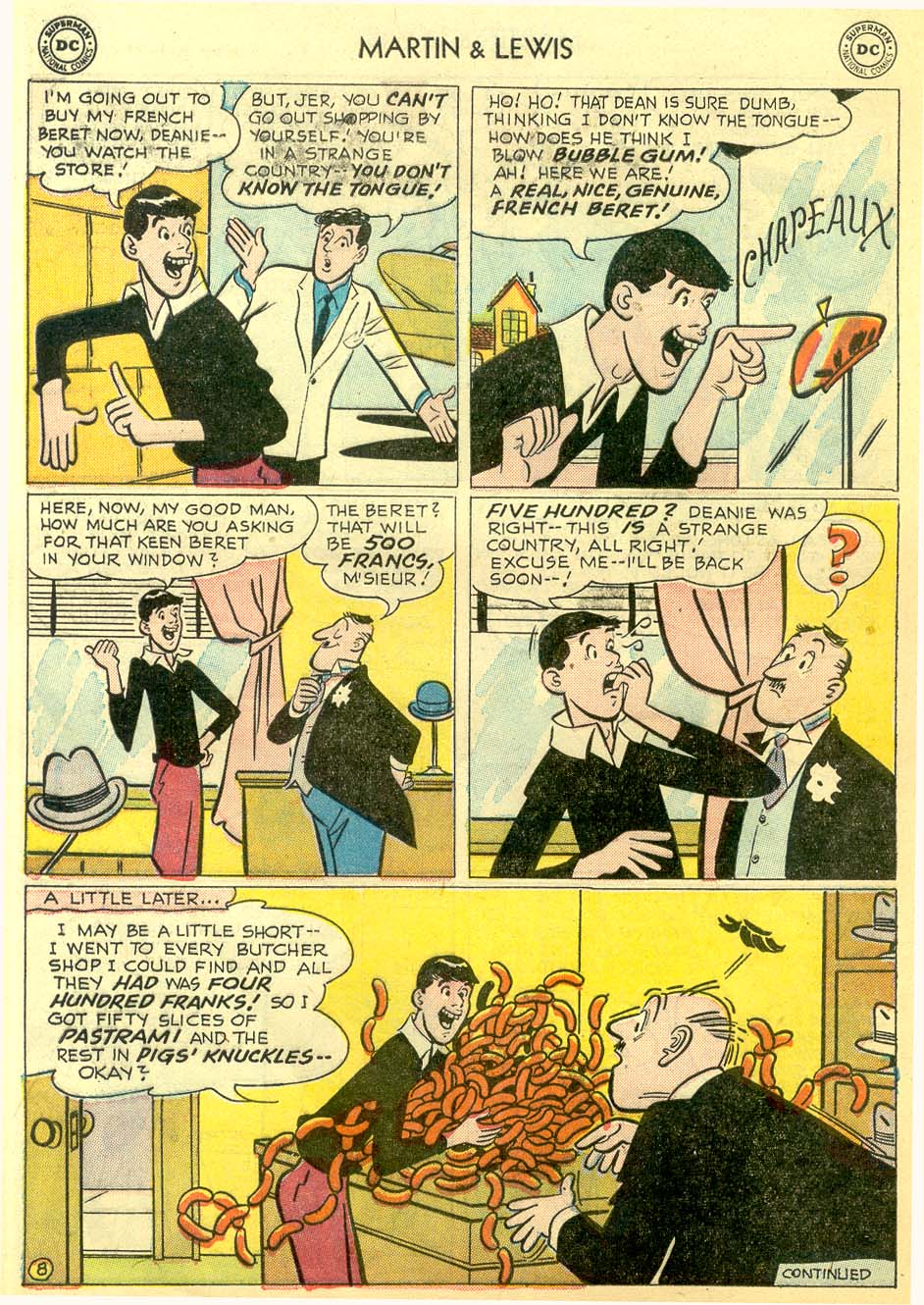 Read online The Adventures of Dean Martin and Jerry Lewis comic -  Issue #35 - 10