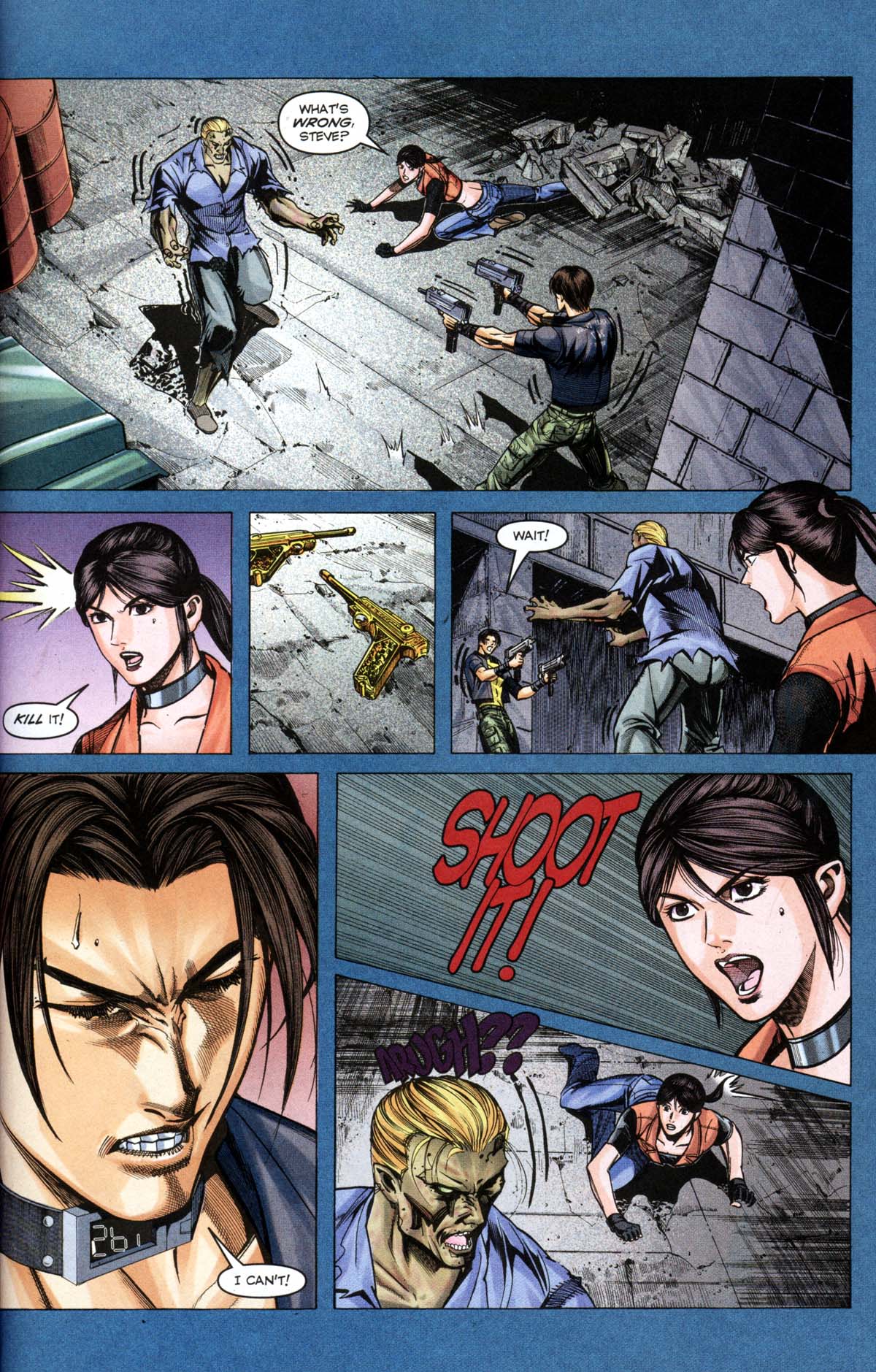 Read online Resident Evil Code: Veronica comic -  Issue #1 - 113