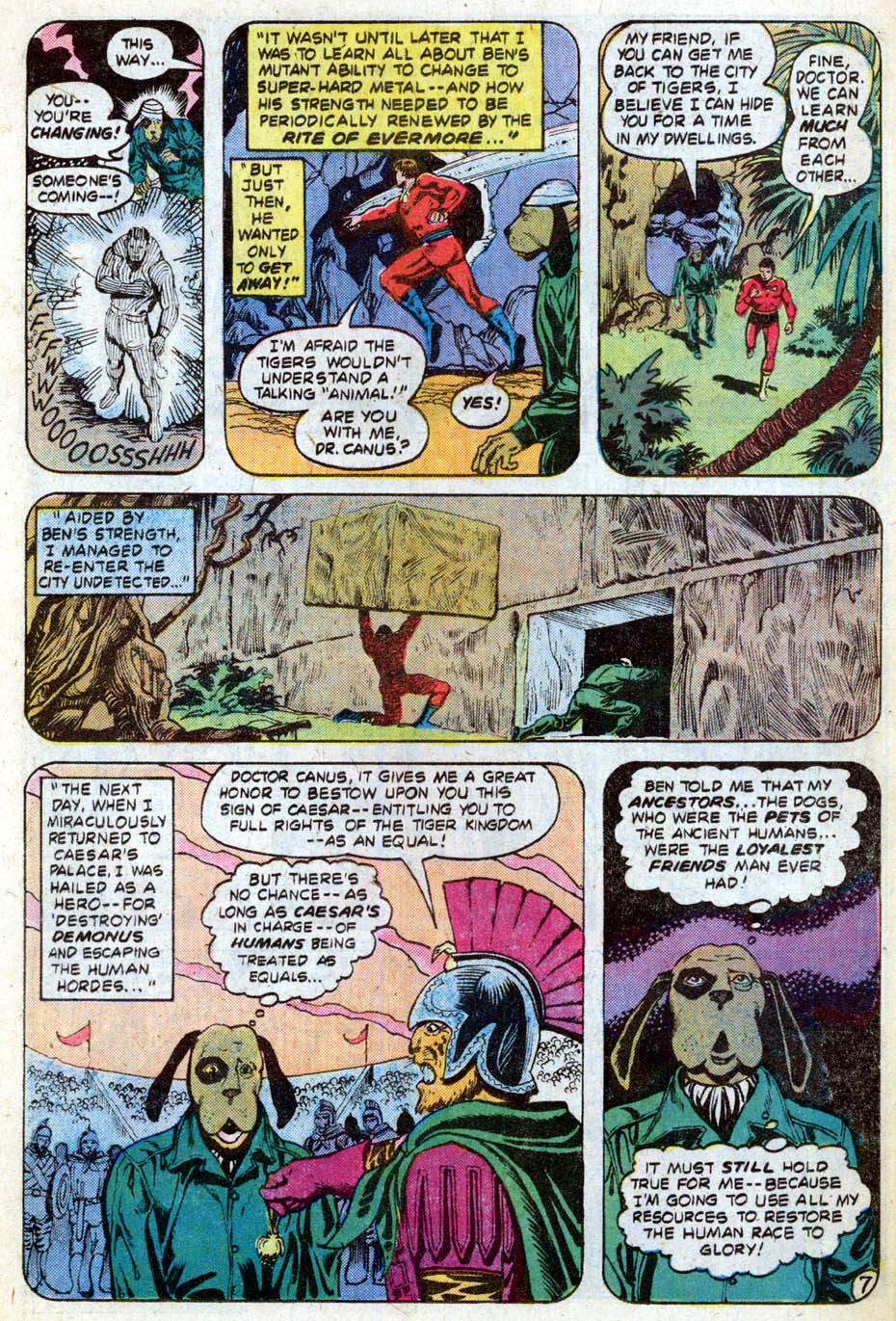 Read online Kamandi, The Last Boy On Earth comic -  Issue #57 - 8