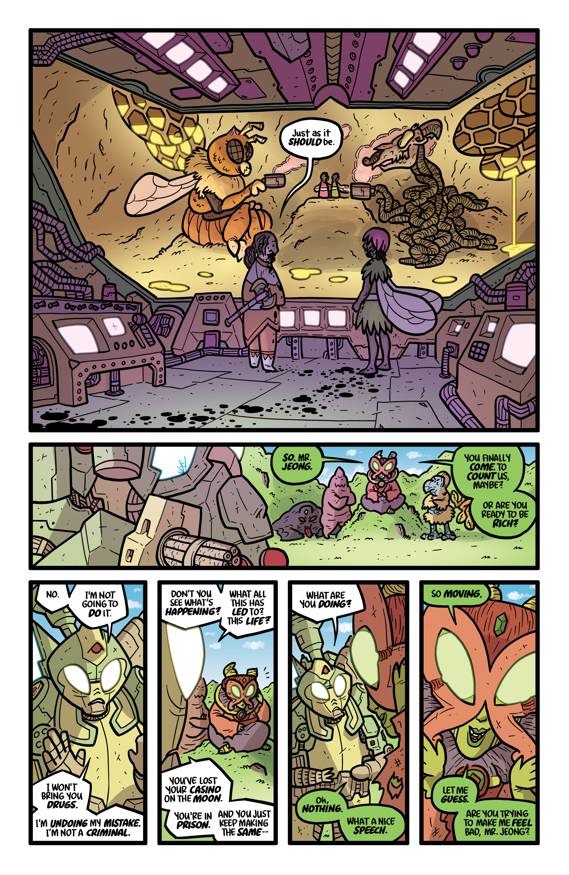 Read online Kaijumax: Season Four comic -  Issue #5 - 17
