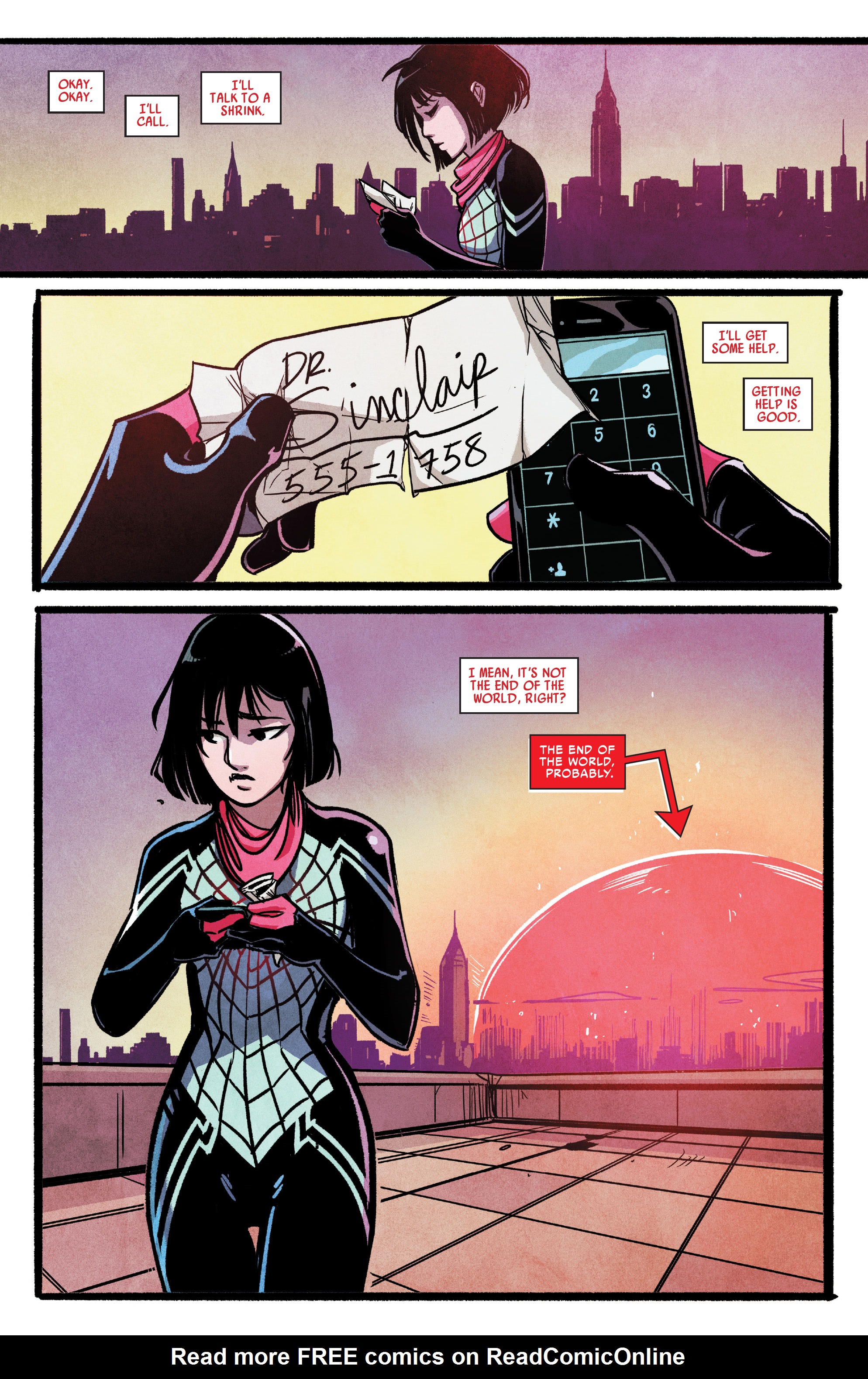 Read online Silk: Out of the Spider-Verse comic -  Issue # TPB 1 (Part 2) - 89