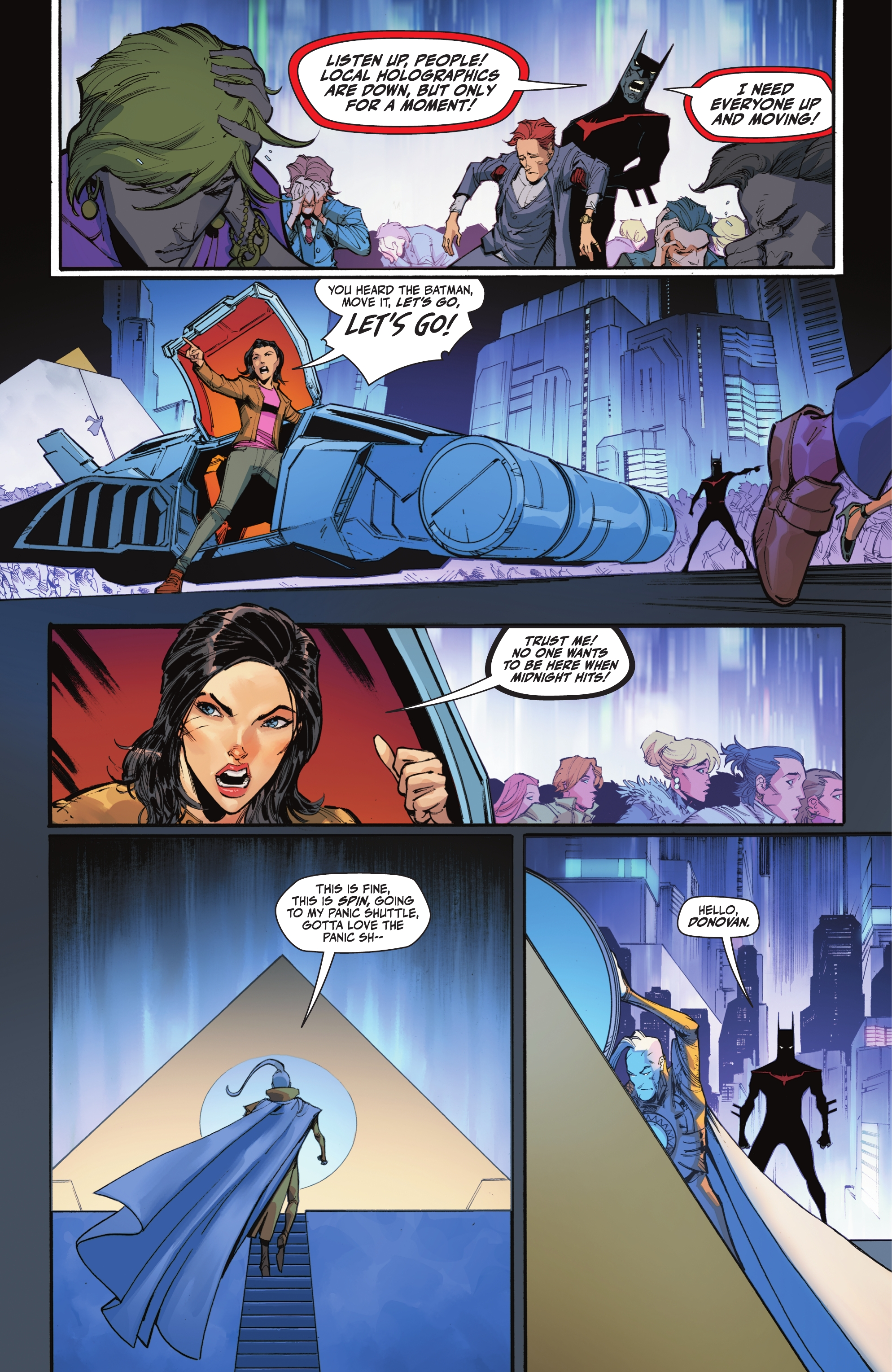 Read online Batman Beyond: Neo-Year comic -  Issue #6 - 12