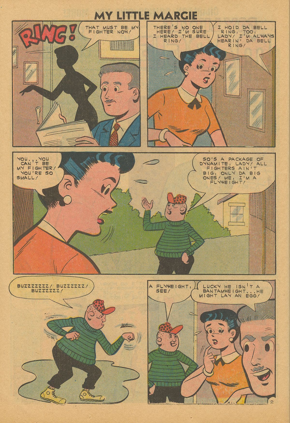 Read online My Little Margie (1954) comic -  Issue #40 - 26