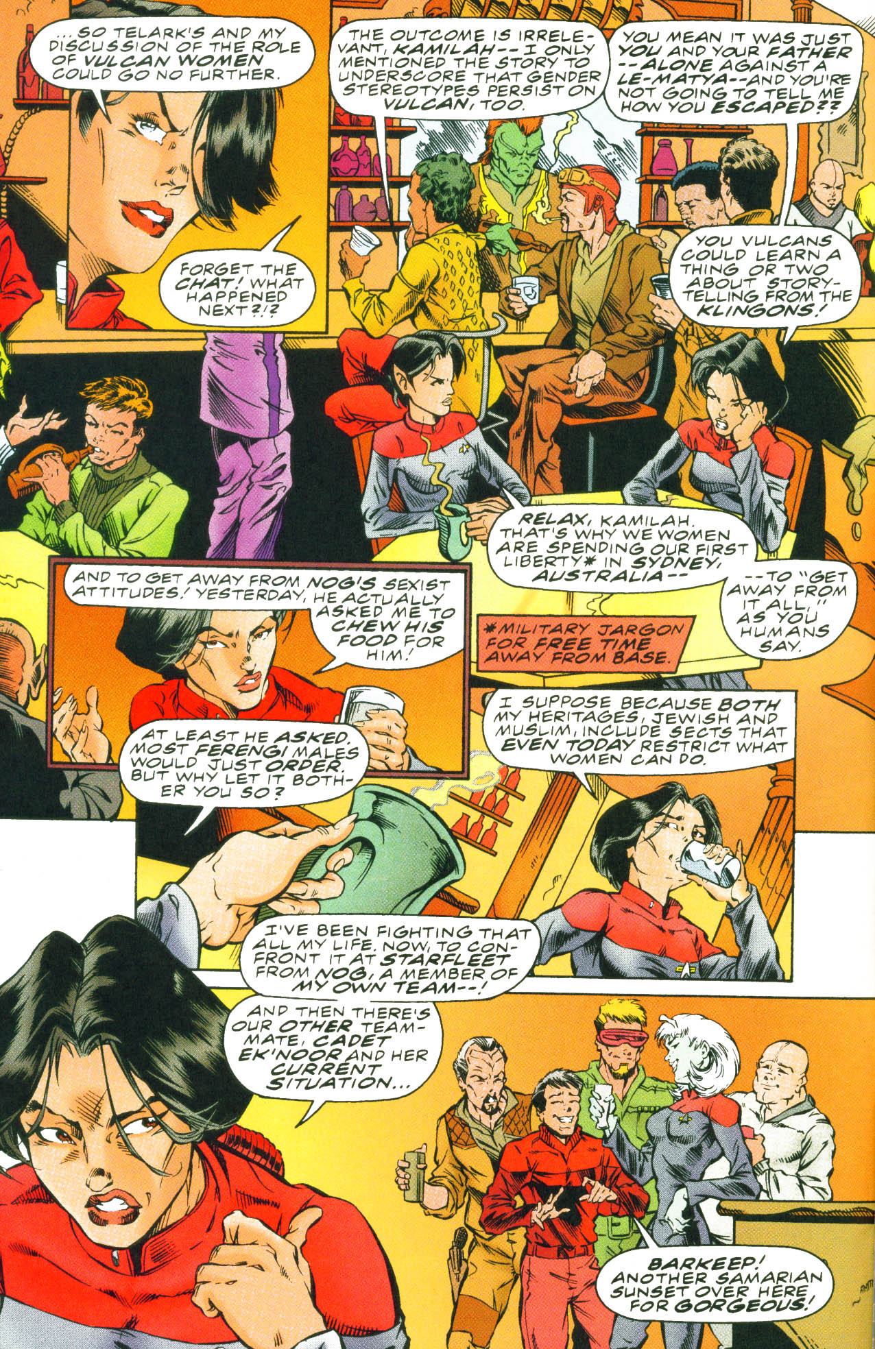 Read online Star Trek: Starfleet Academy (1996) comic -  Issue #2 - 7