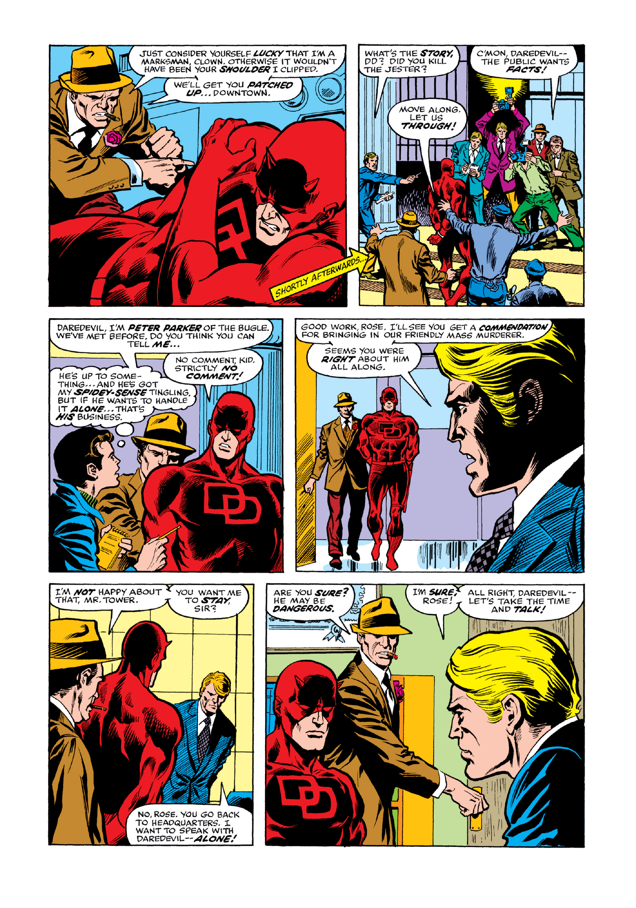 Read online Marvel Masterworks: Daredevil comic -  Issue # TPB 13 (Part 1) - 56