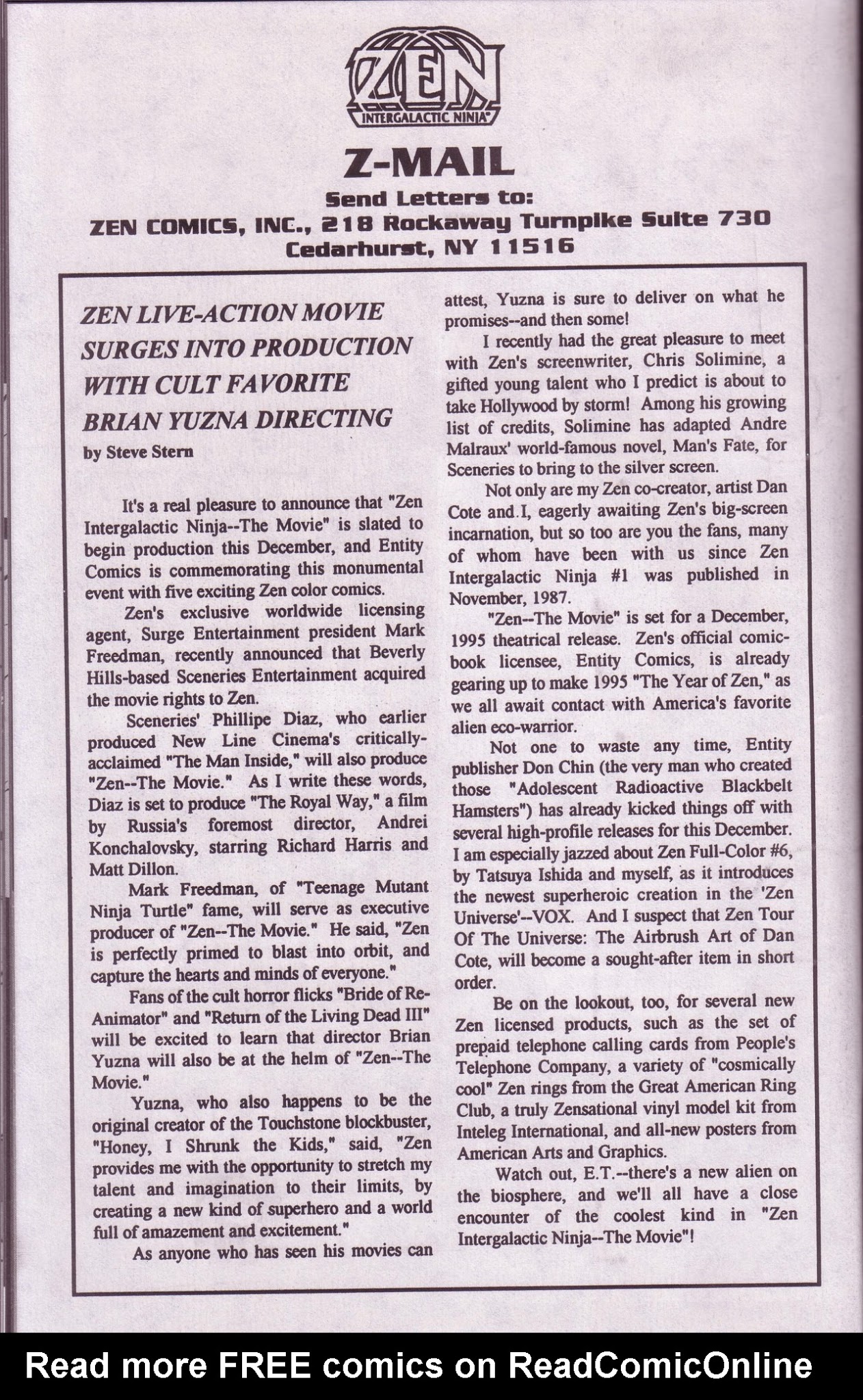 Read online Zen Intergalactic Ninja: Starquest comic -  Issue #4 - 26