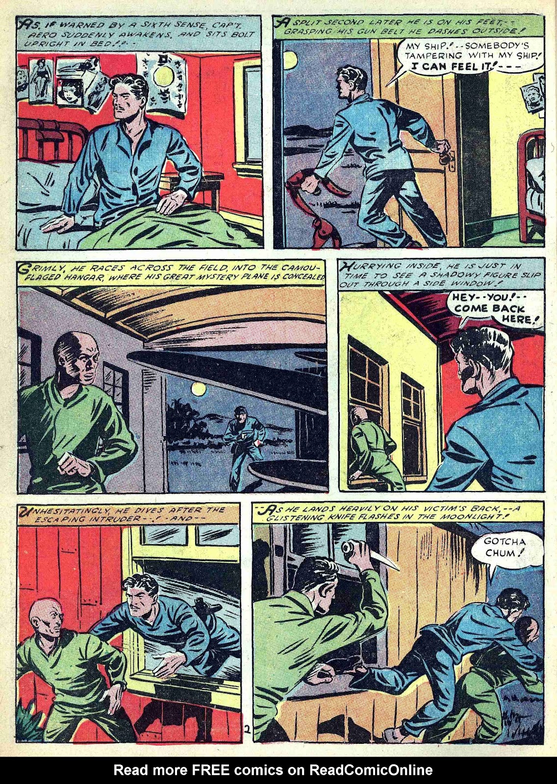 Captain Aero Comics issue 13 - Page 4