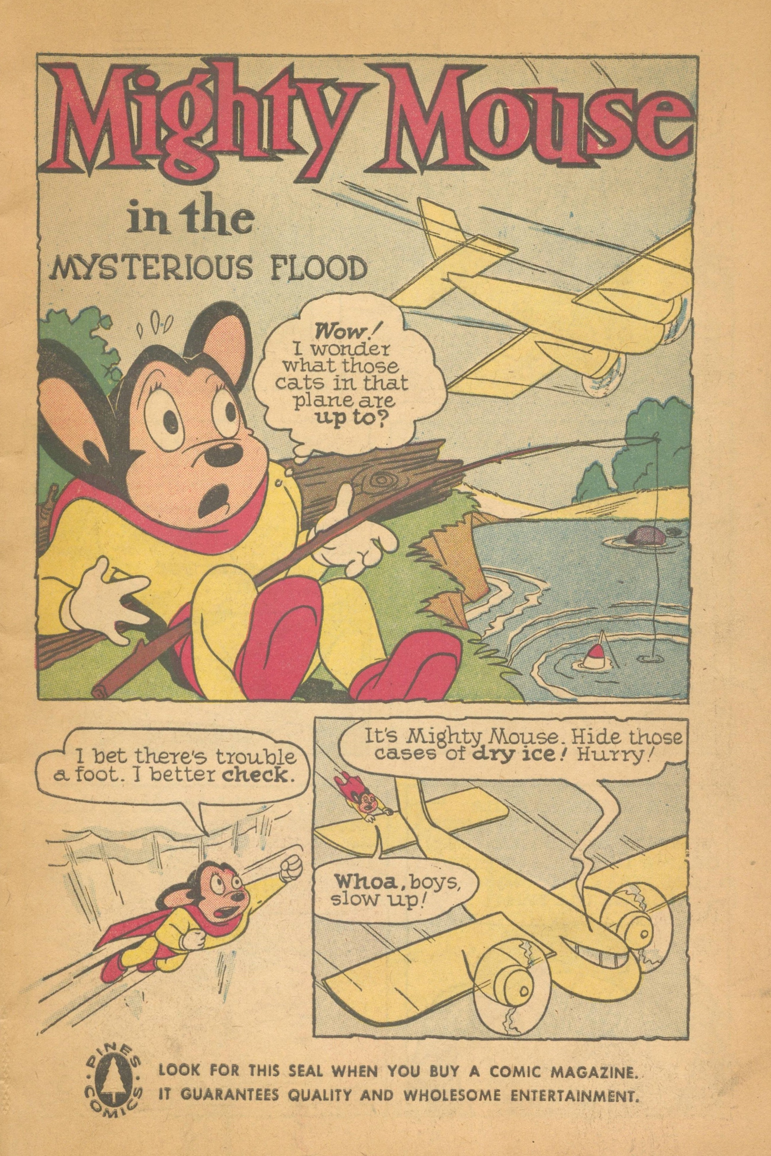 Read online Paul Terry's Mighty Mouse Comics comic -  Issue #71 - 3