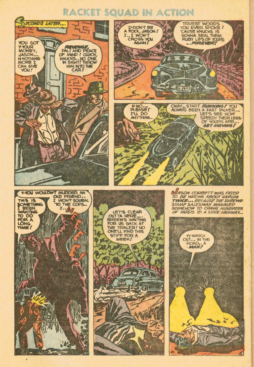 Read online Racket Squad in Action comic -  Issue #10 - 8