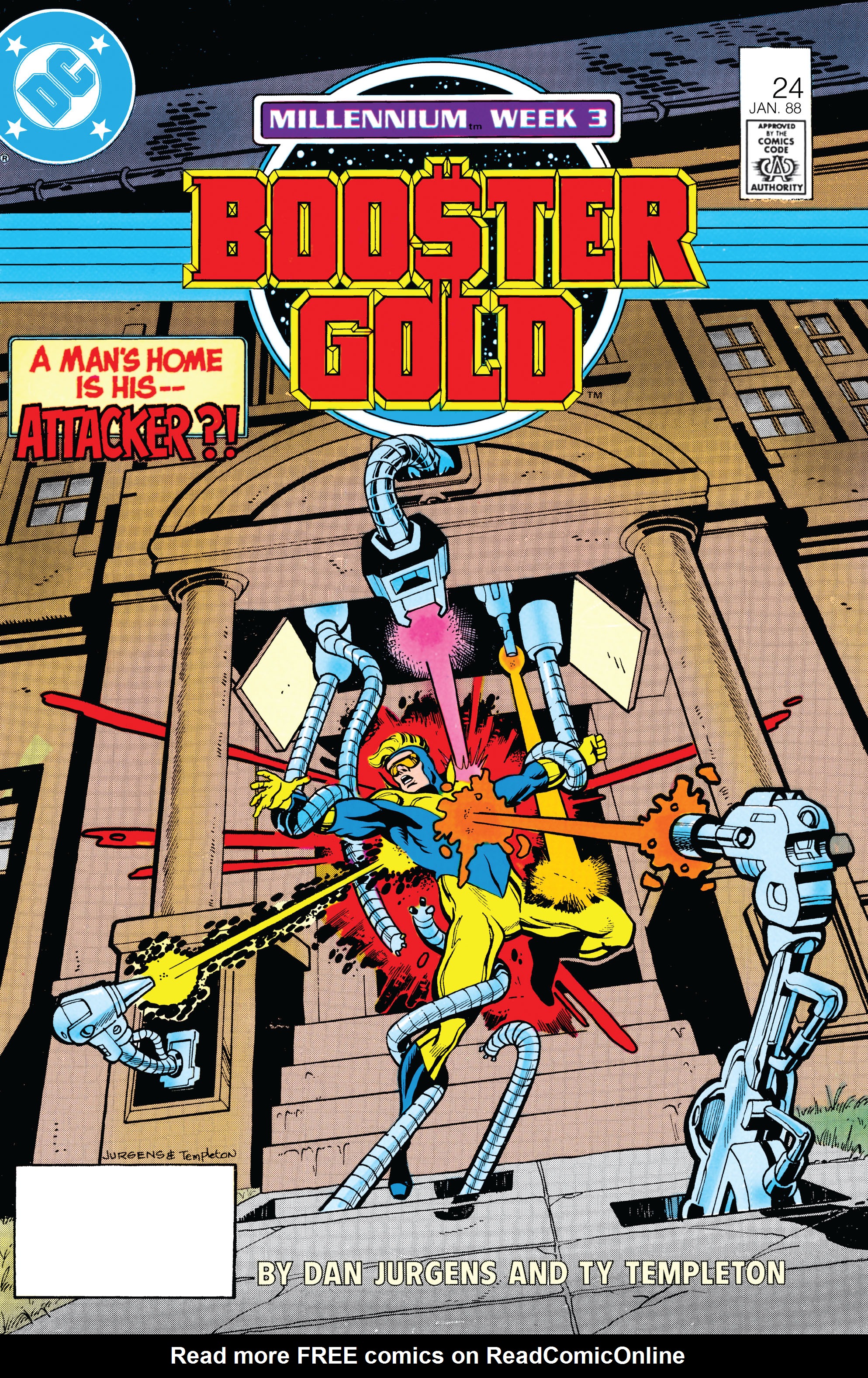 Read online Booster Gold (1986) comic -  Issue #24 - 1