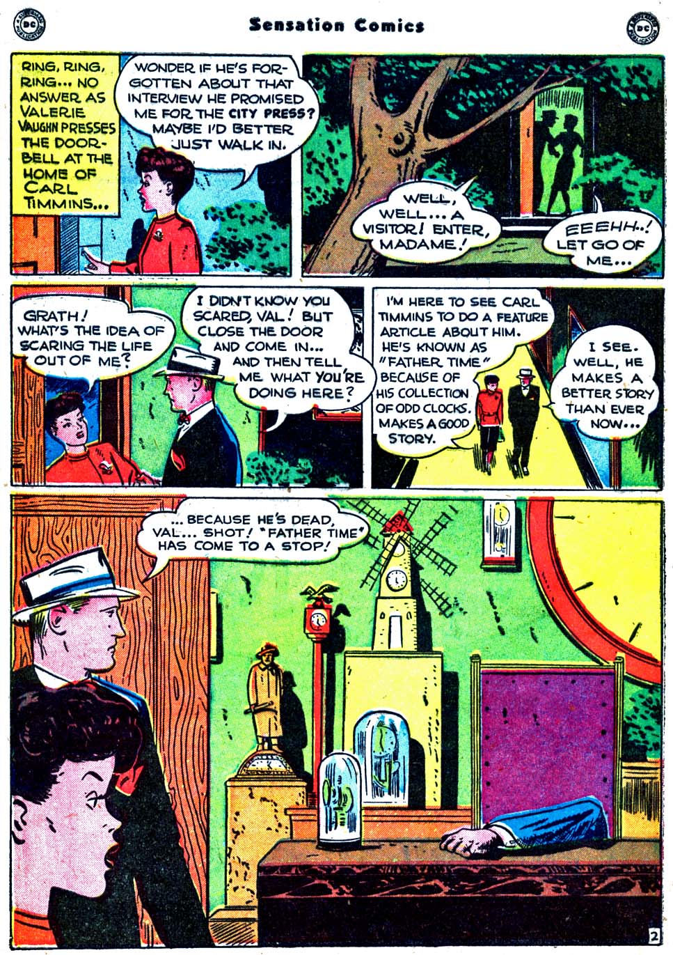 Read online Sensation (Mystery) Comics comic -  Issue #91 - 40
