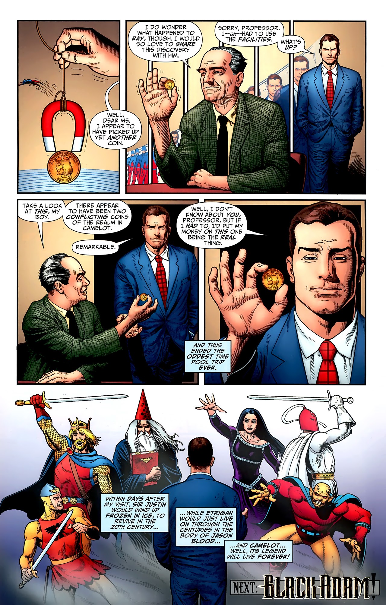 Read online DC Universe: Legacies comic -  Issue #7 - 31