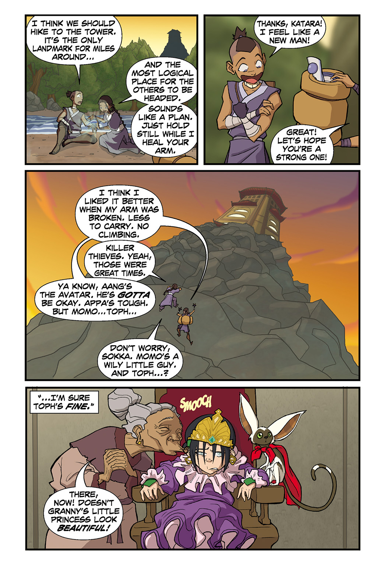 Read online Nickelodeon Avatar: The Last Airbender - The Lost Adventures comic -  Issue # Full - 72
