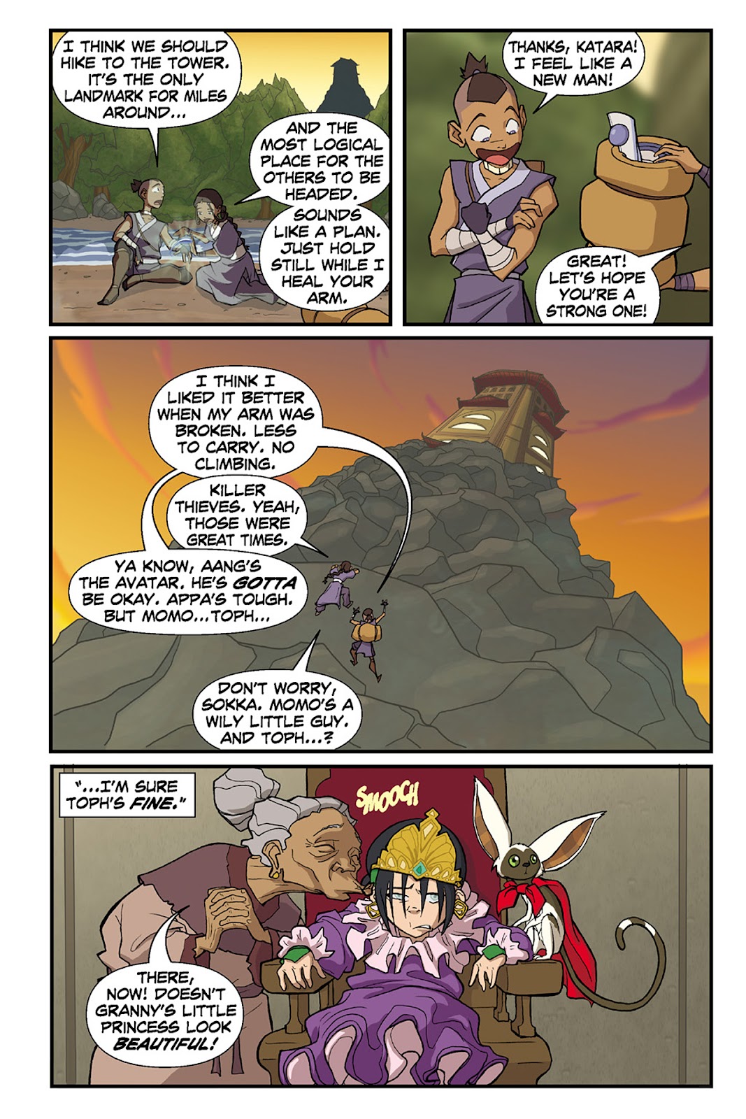 Nickelodeon Avatar: The Last Airbender - The Lost Adventures issue Full - Page 72