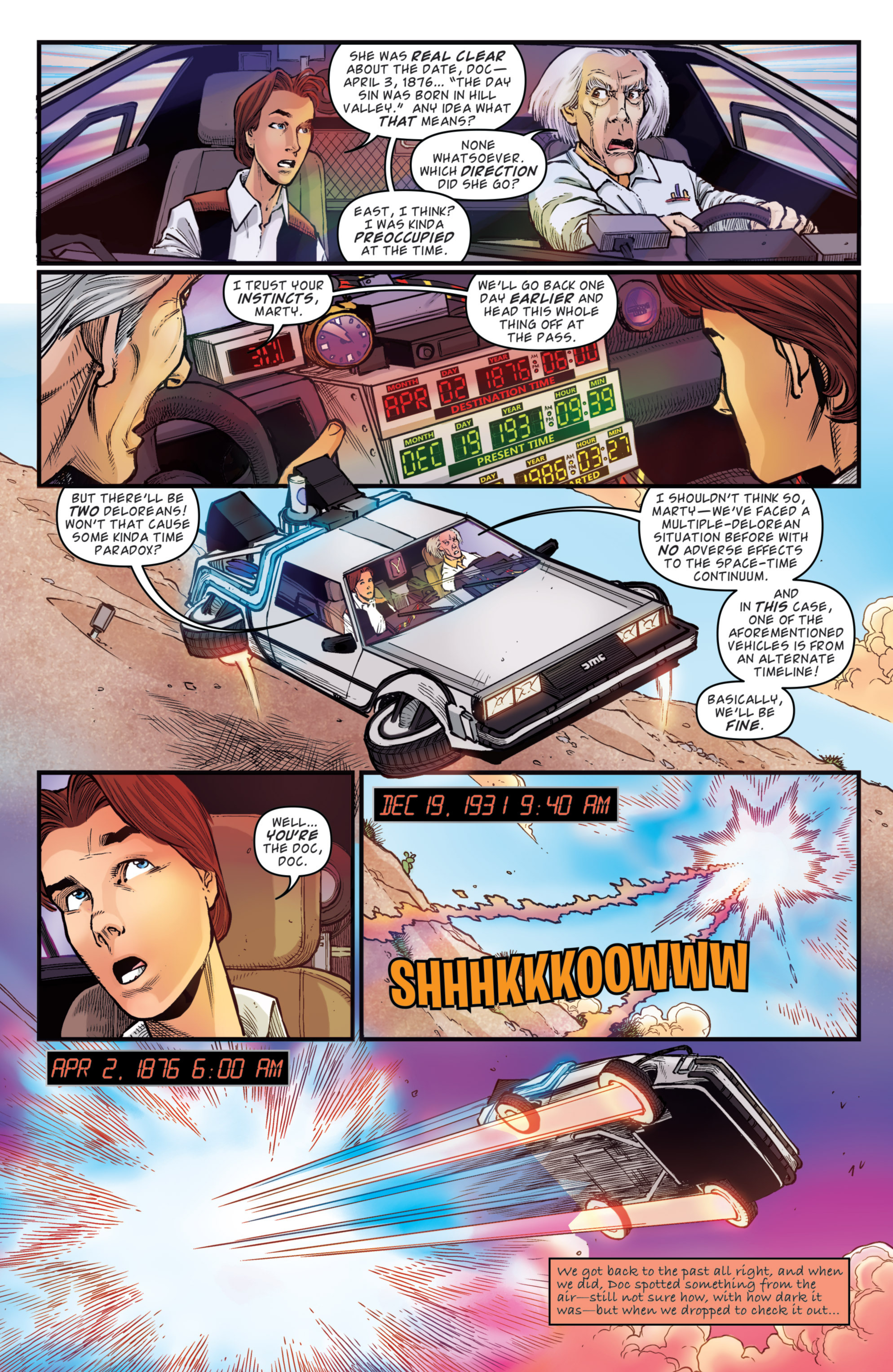Read online Back to the Future: Citizen Brown comic -  Issue #5 - 14